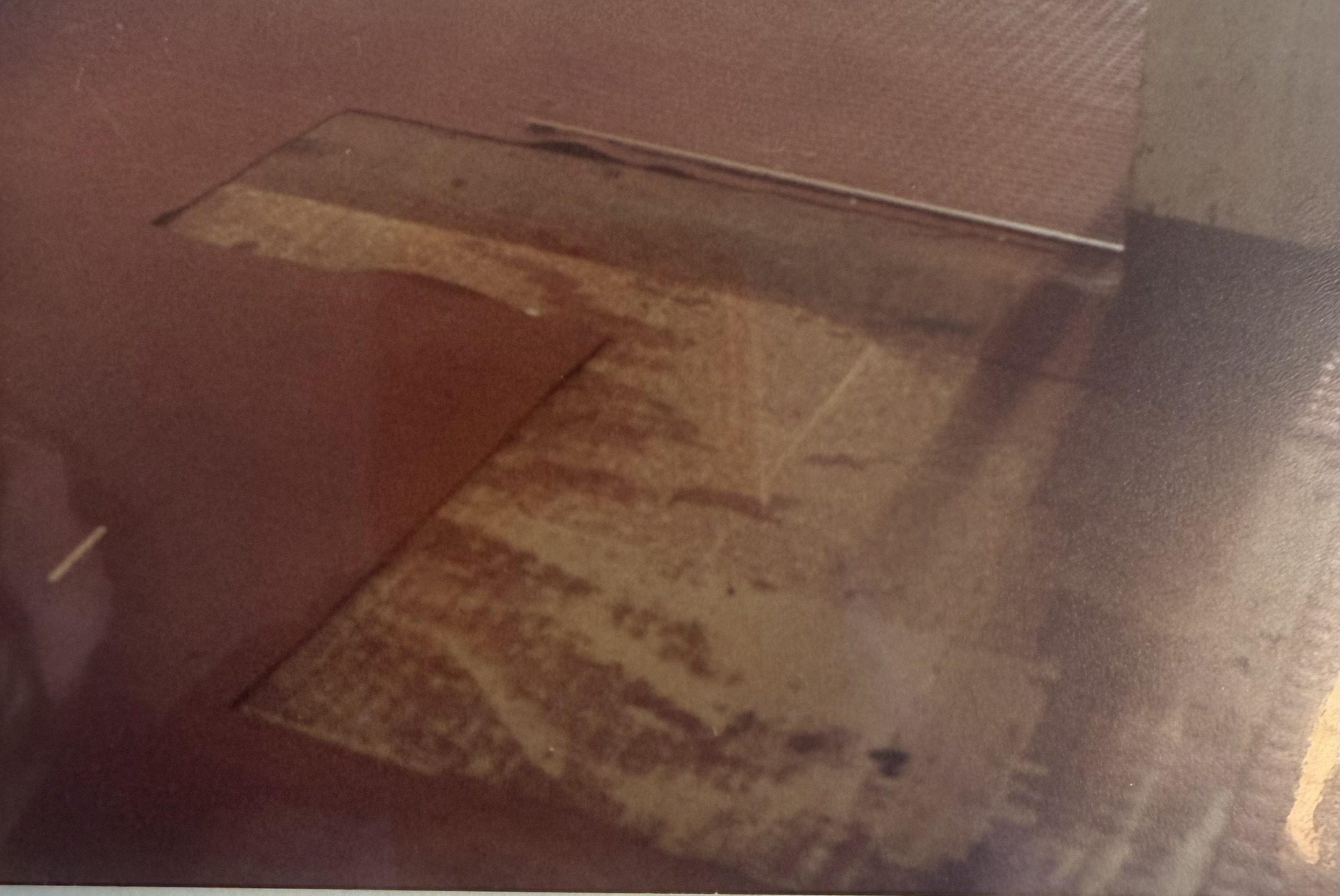 Missing floor tiles in centre
