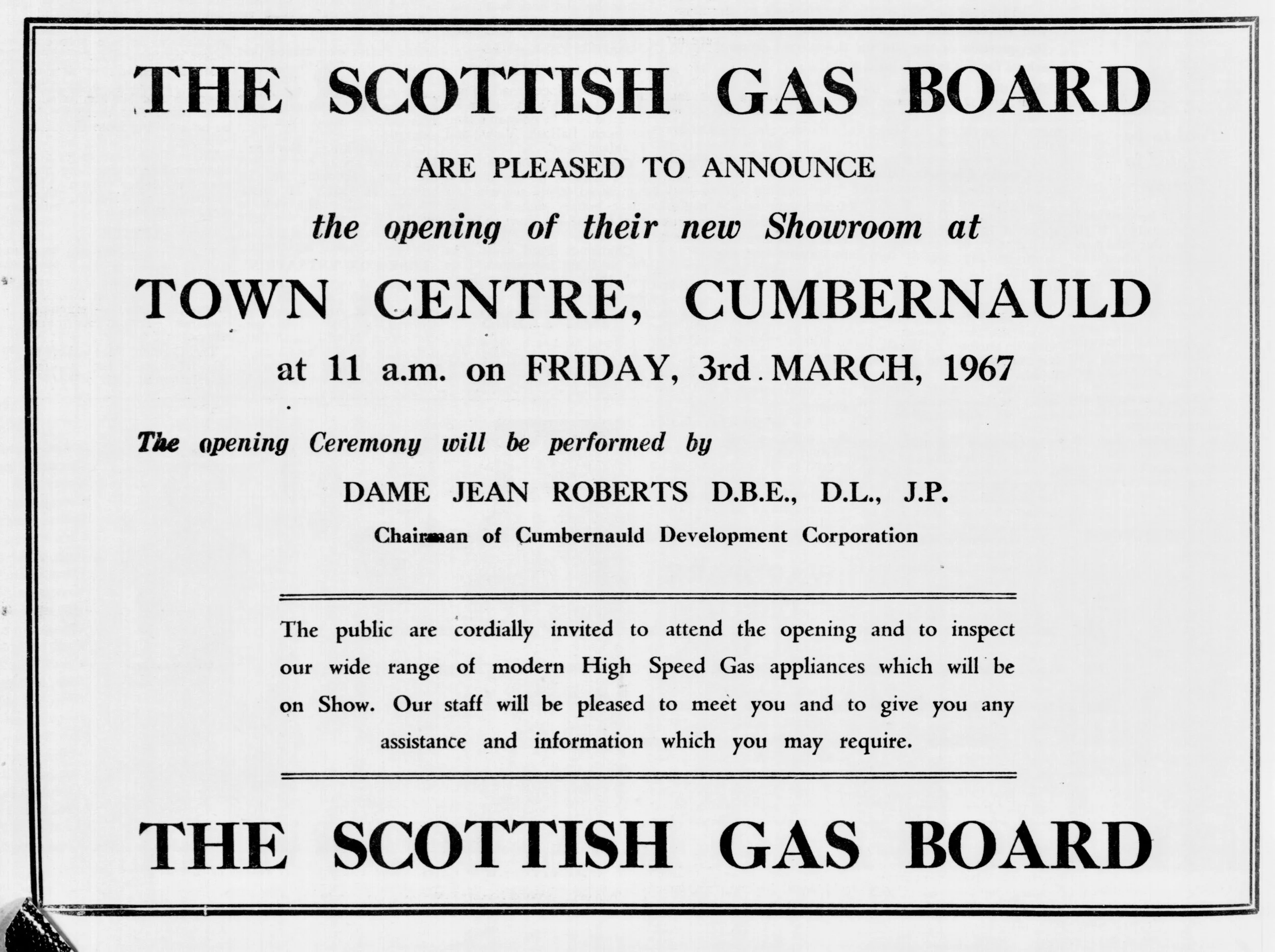 Gas Board Mar 1967