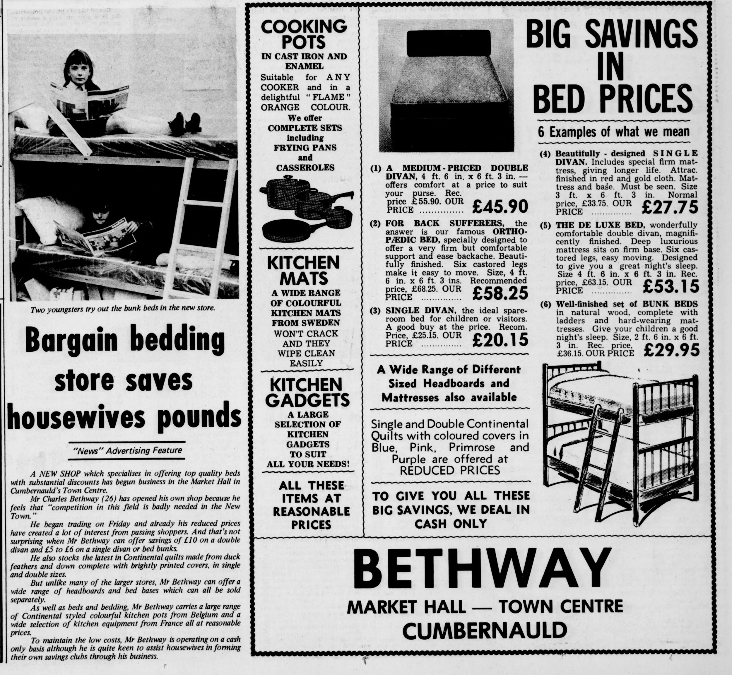 Bethway Beds May 1972