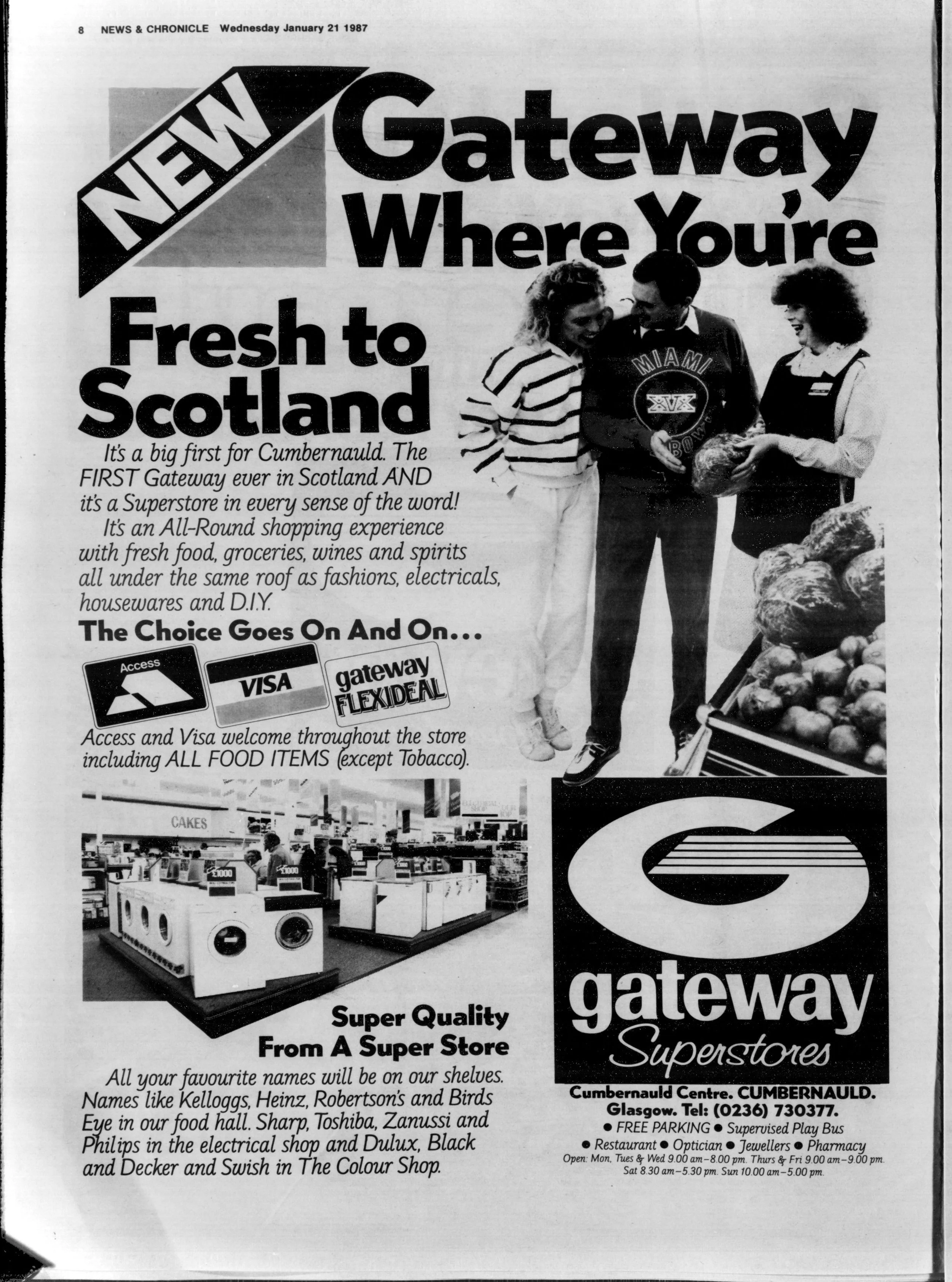 Gateway Opening P1 Jan 1987
