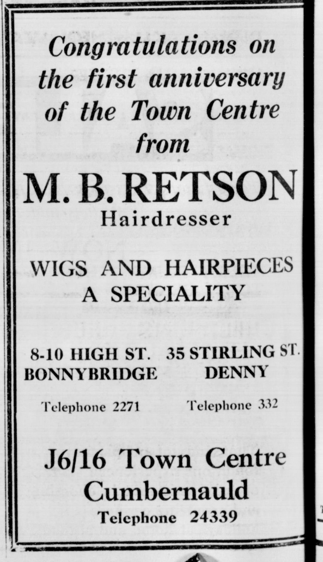 Retsons May 1968