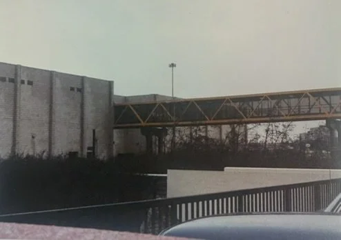 The "fish tank" bridge linking Woolco and Phase Four