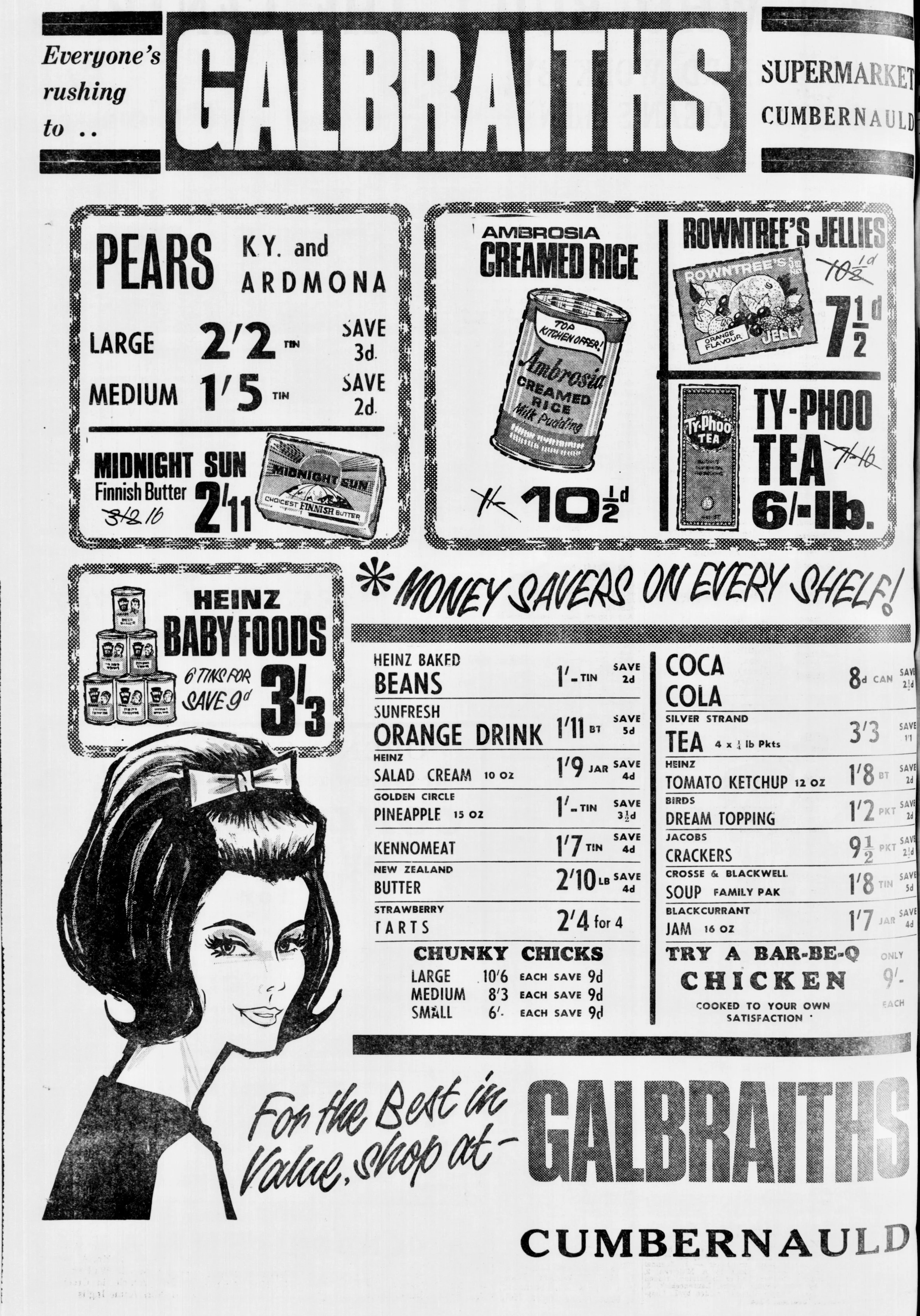 Galbraiths Supermarket May 1967