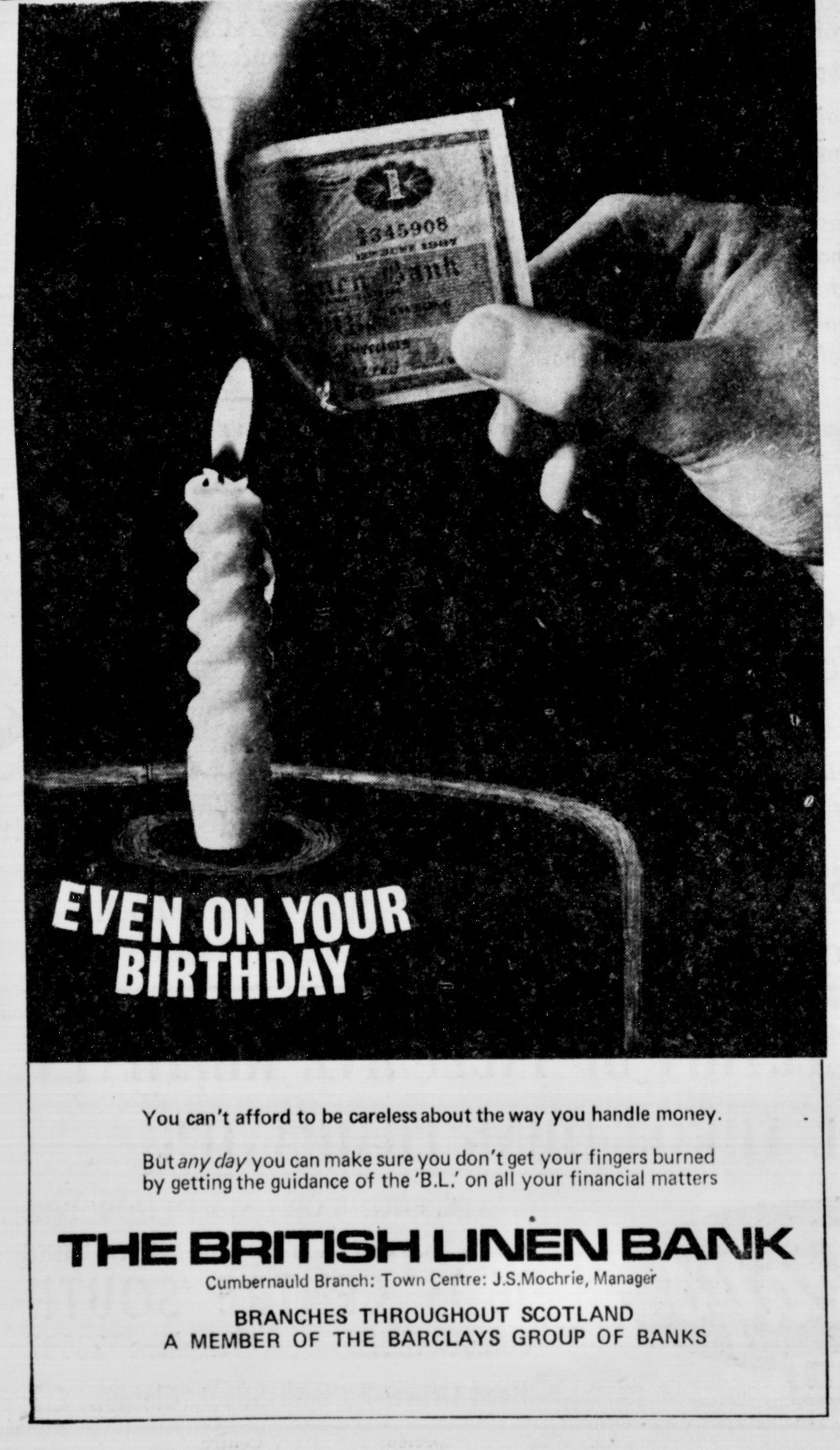 British Linen Bank May 1968