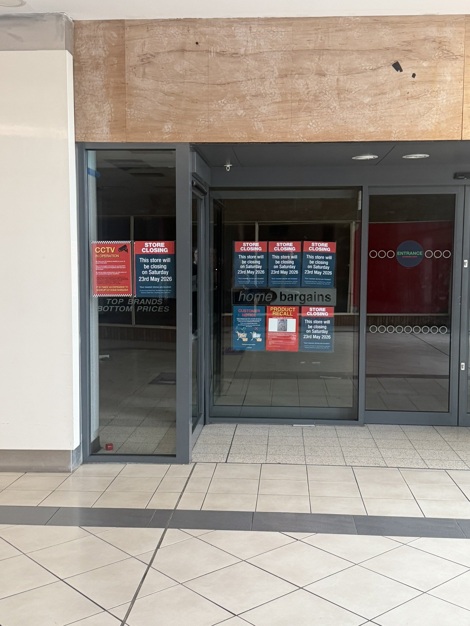 Former Home Bargains store