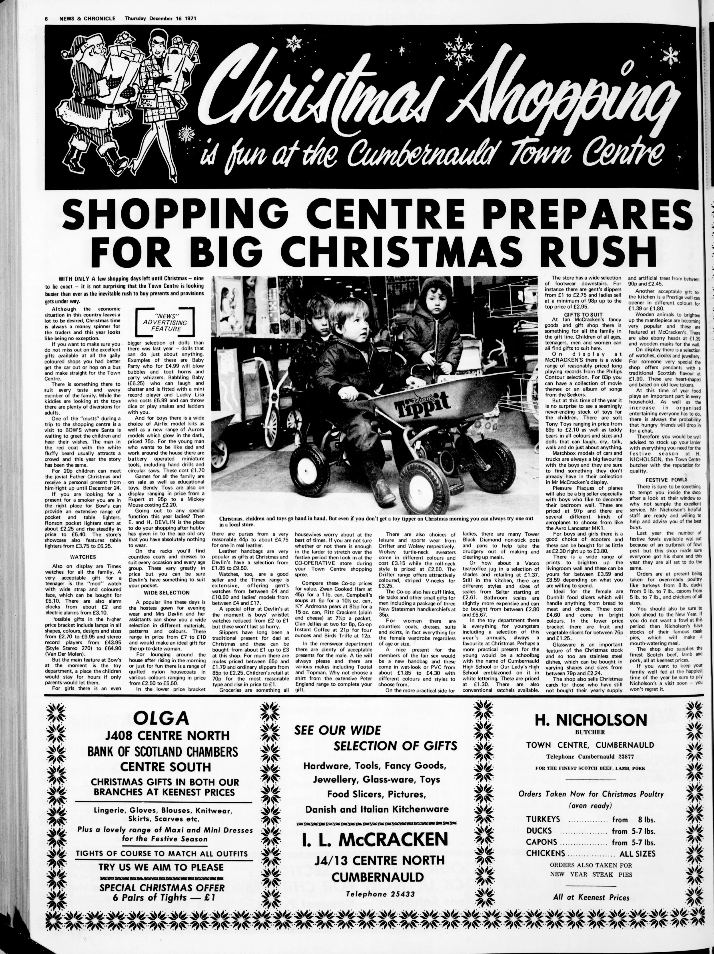 Christmas Shopping 1971 P1