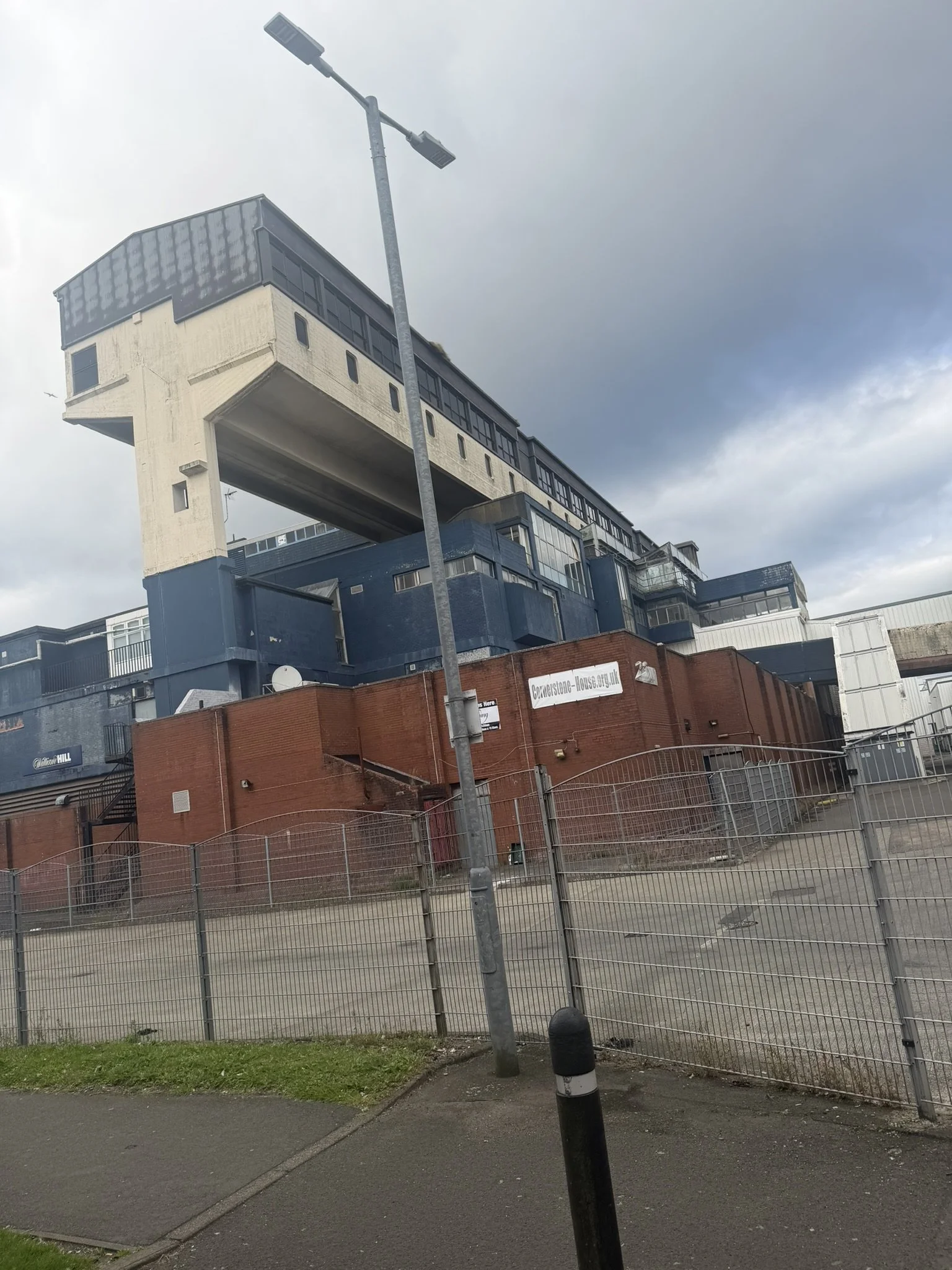 Phase 1 building from Tesco end