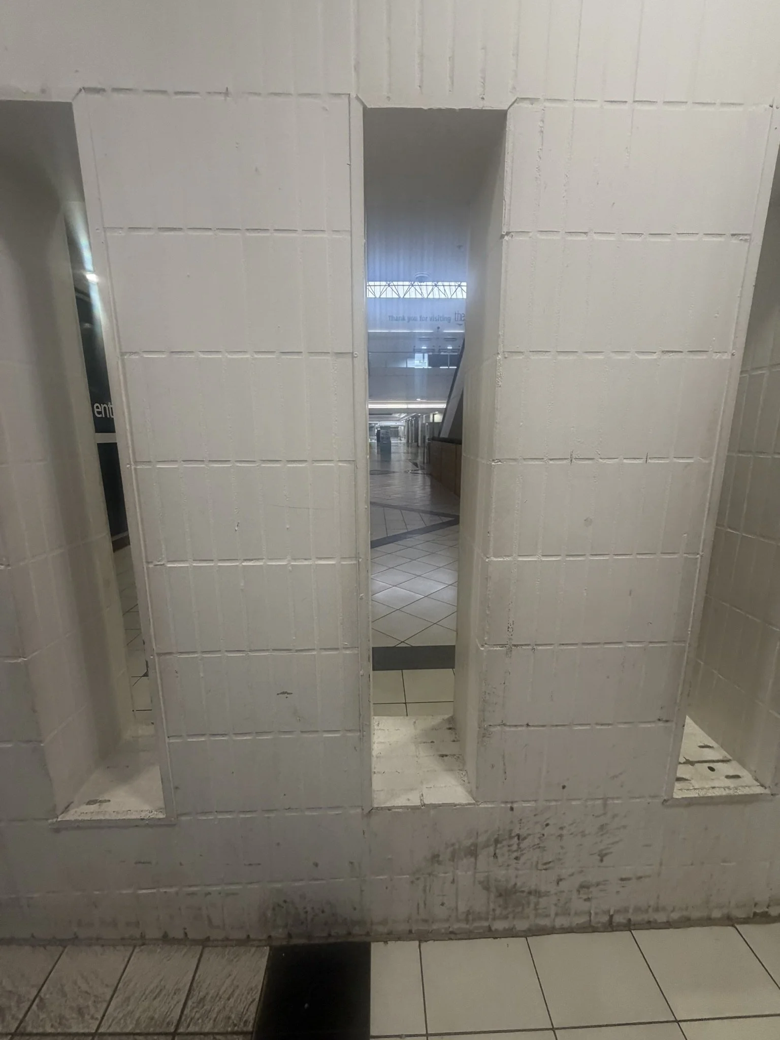 Ramp from lower mall in Phase 4