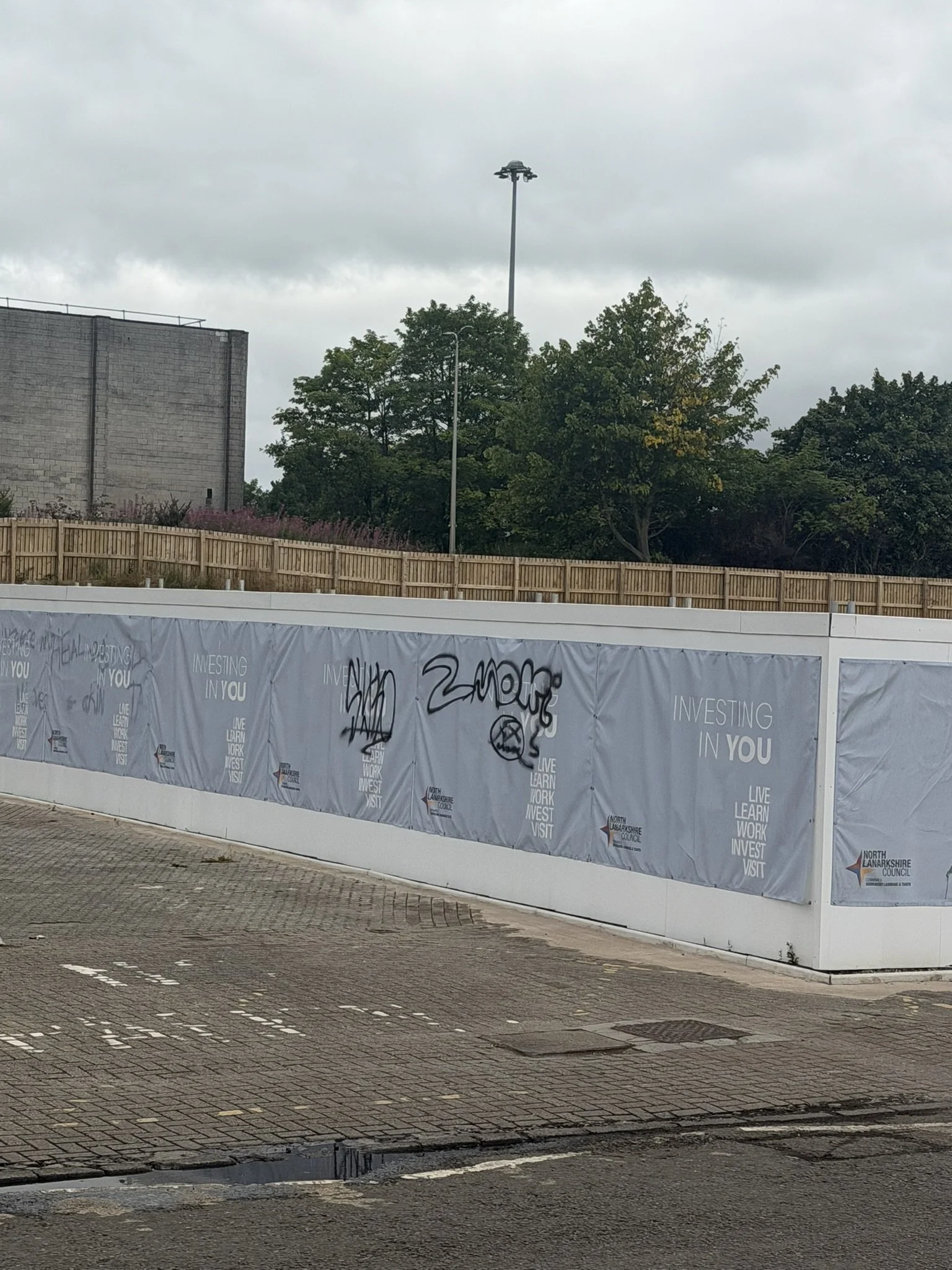 Former Fleming House site