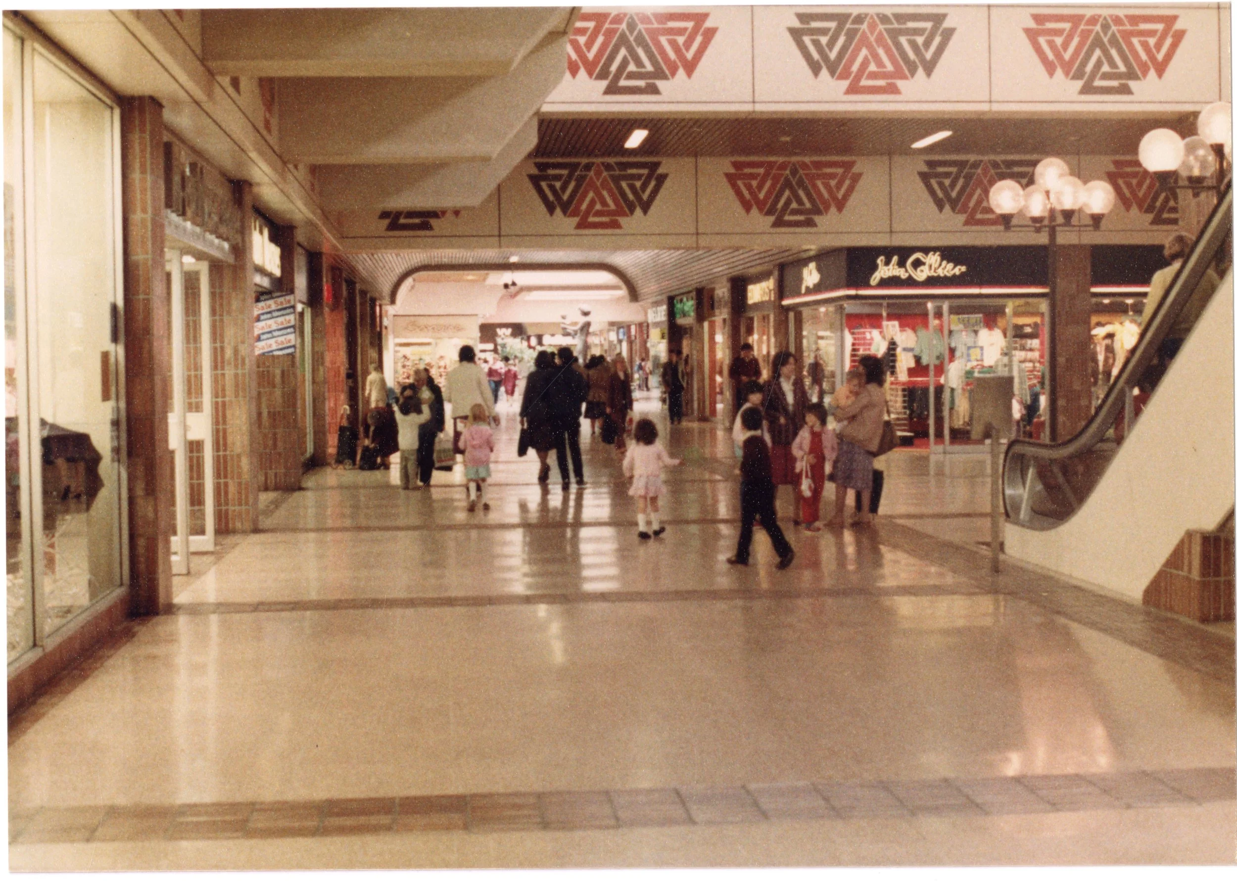 Bottom of the escalator in Phase Four