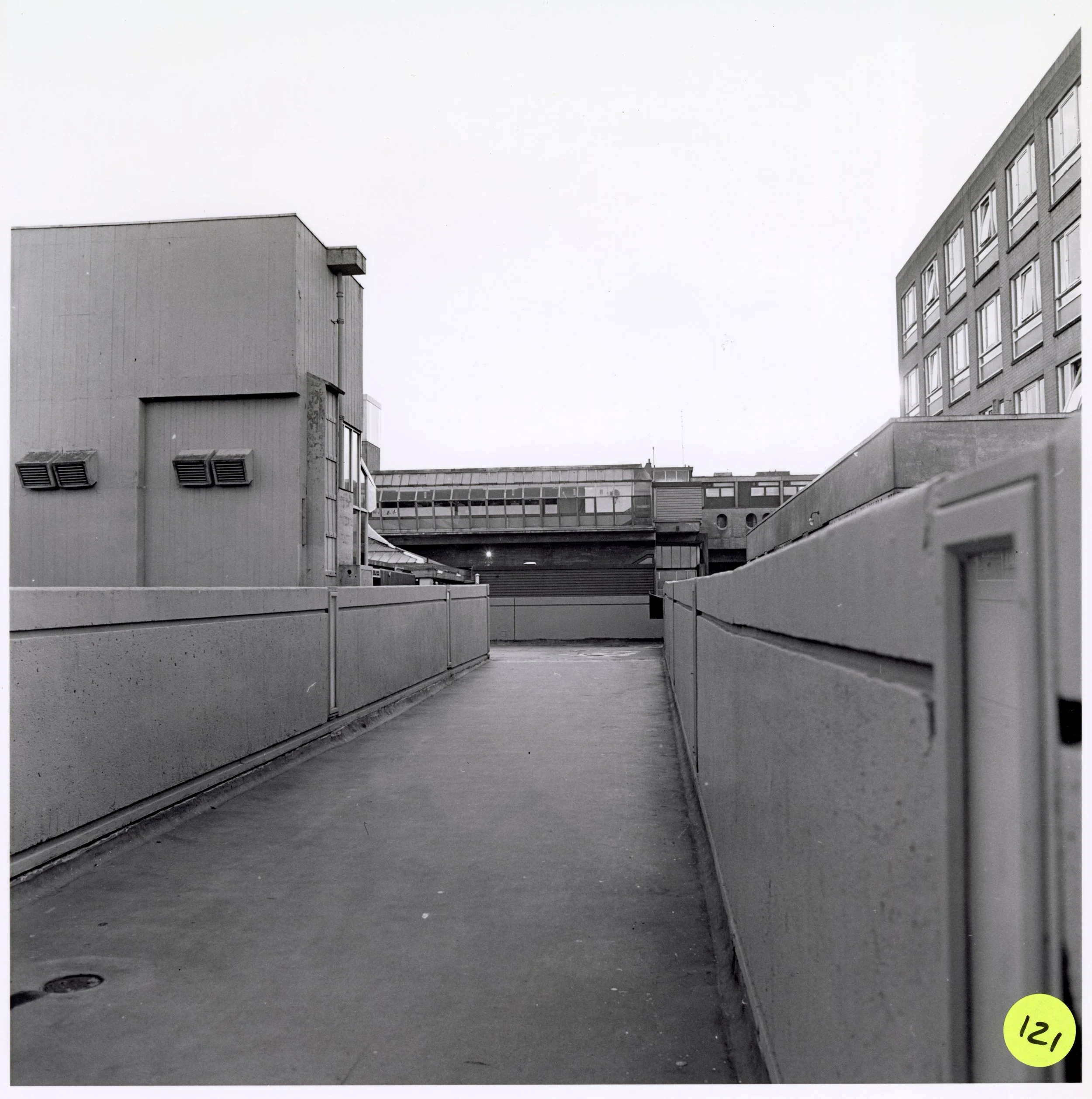 Shot from the ramp walking towards Town Centre. Photo taken from CDC Collection, held in NLC Archives.