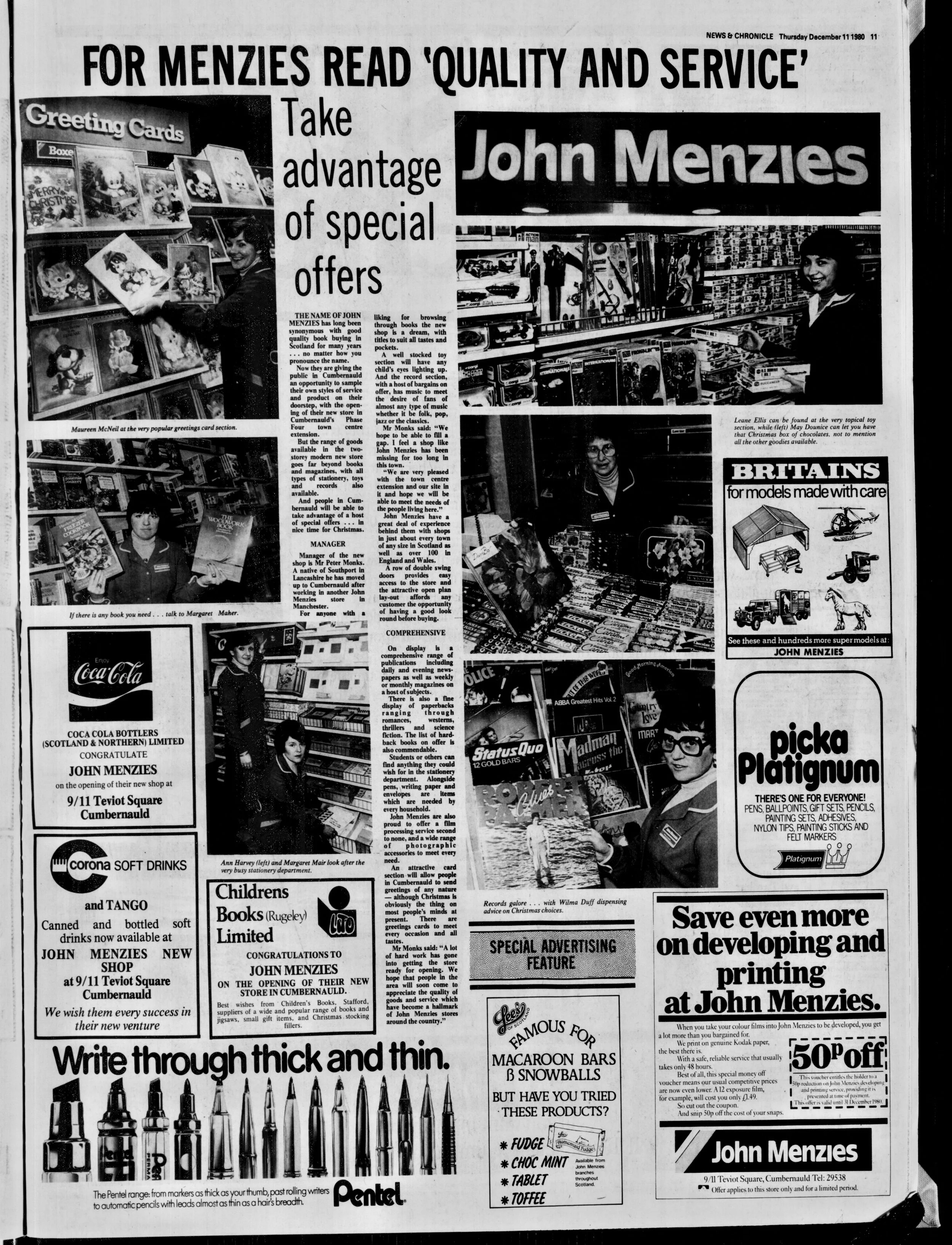 John Menzies Dec 1980