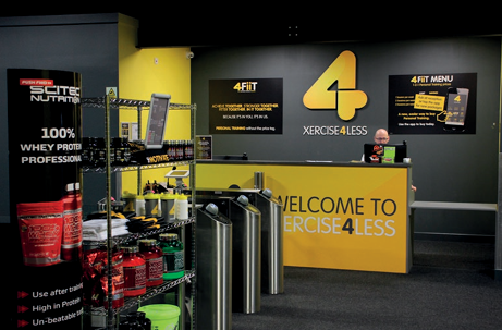 Xercise4Less gym in The Centre, 2018
