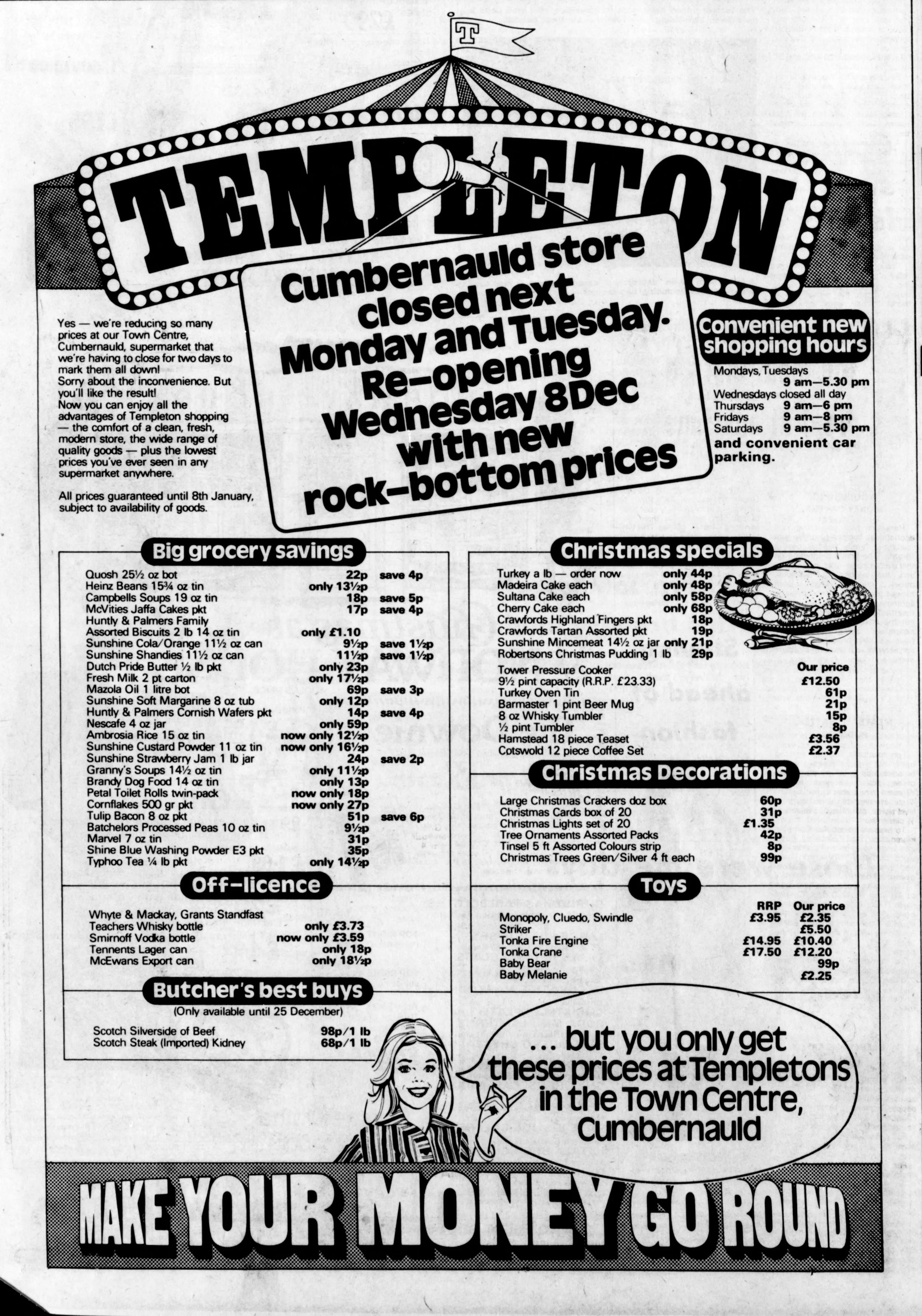 Templetons Dec 1976