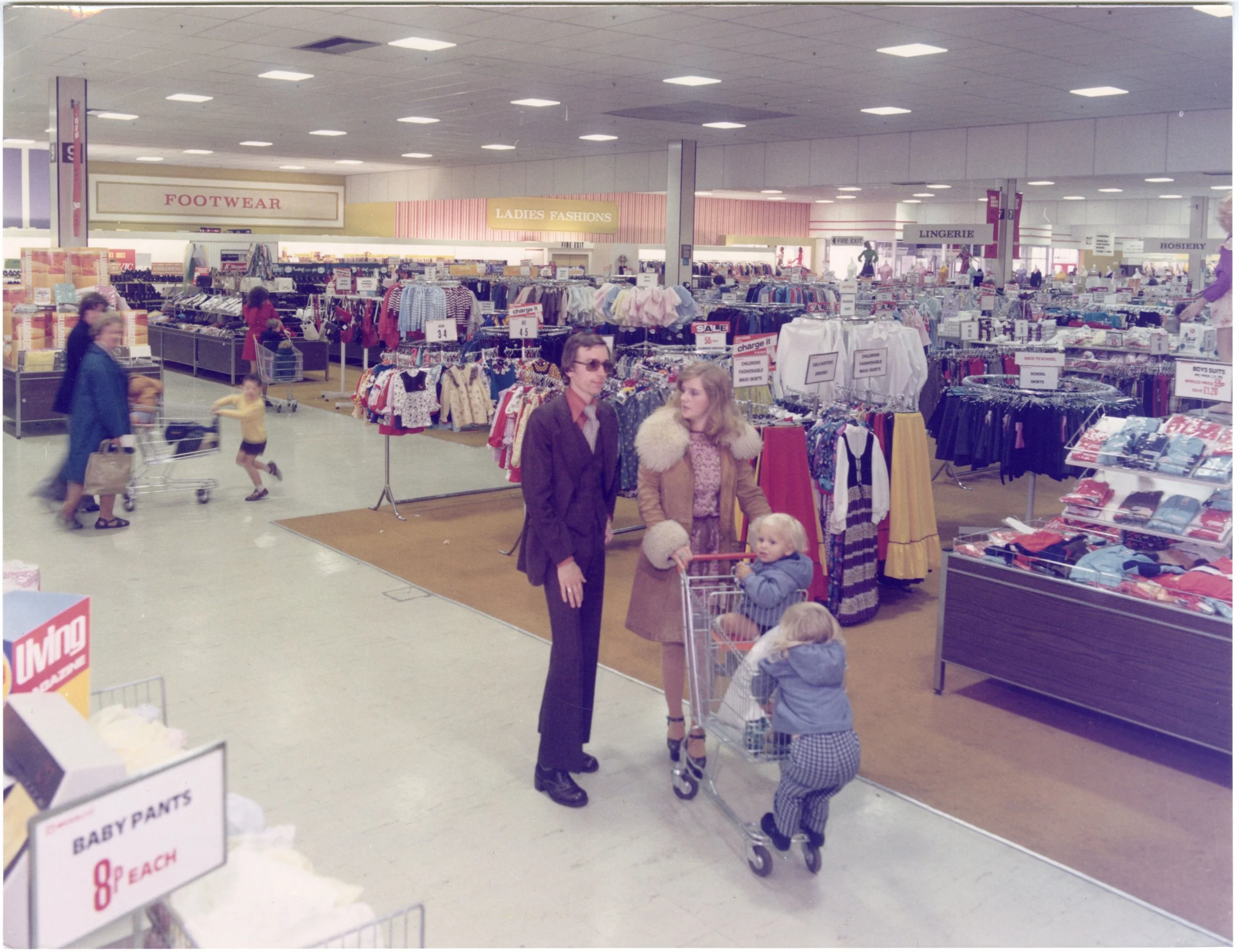 A shot inside Woolco