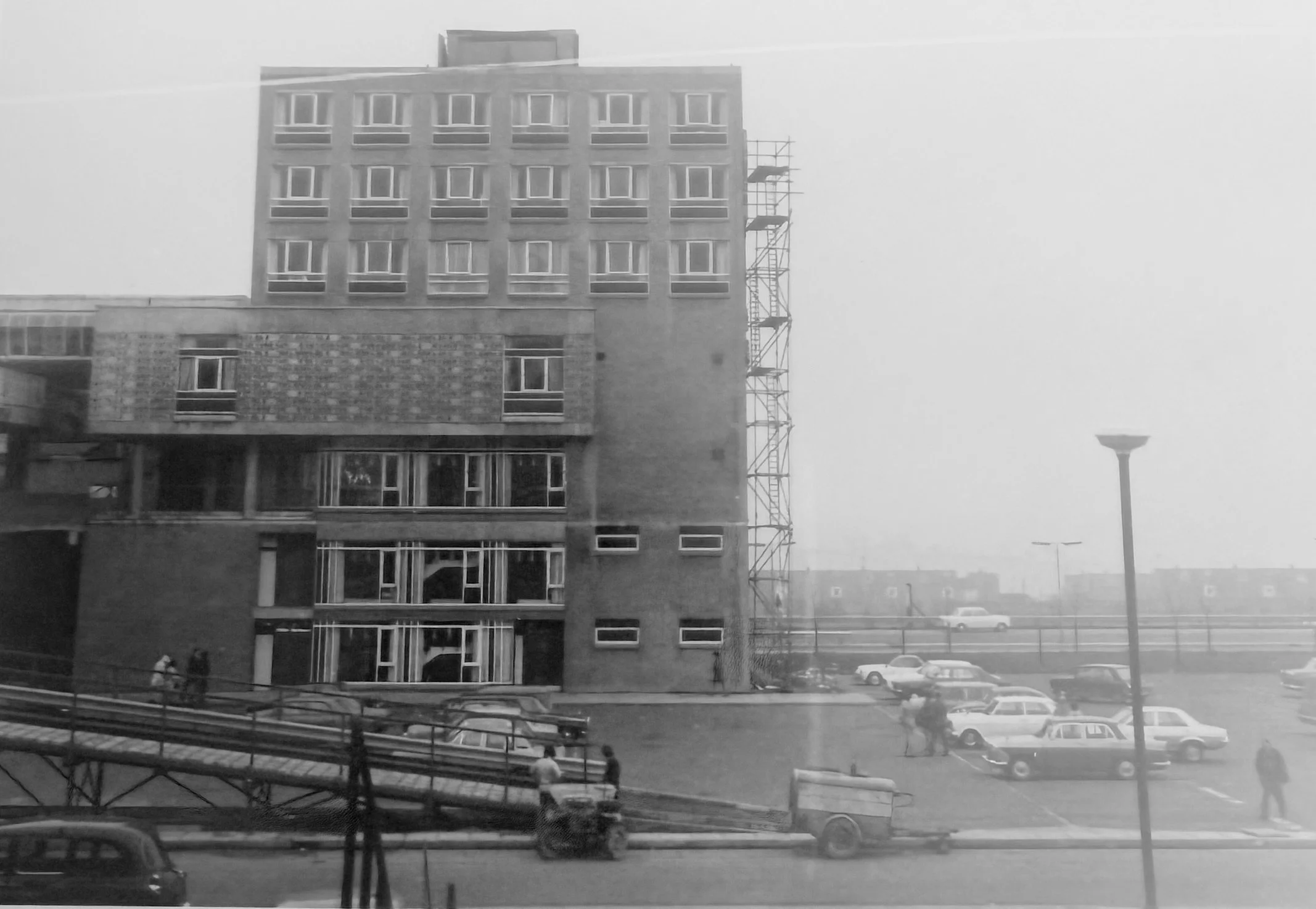 Golden Eagle Hotel. Photo taken from CDC Collection, held in NLC Archives.