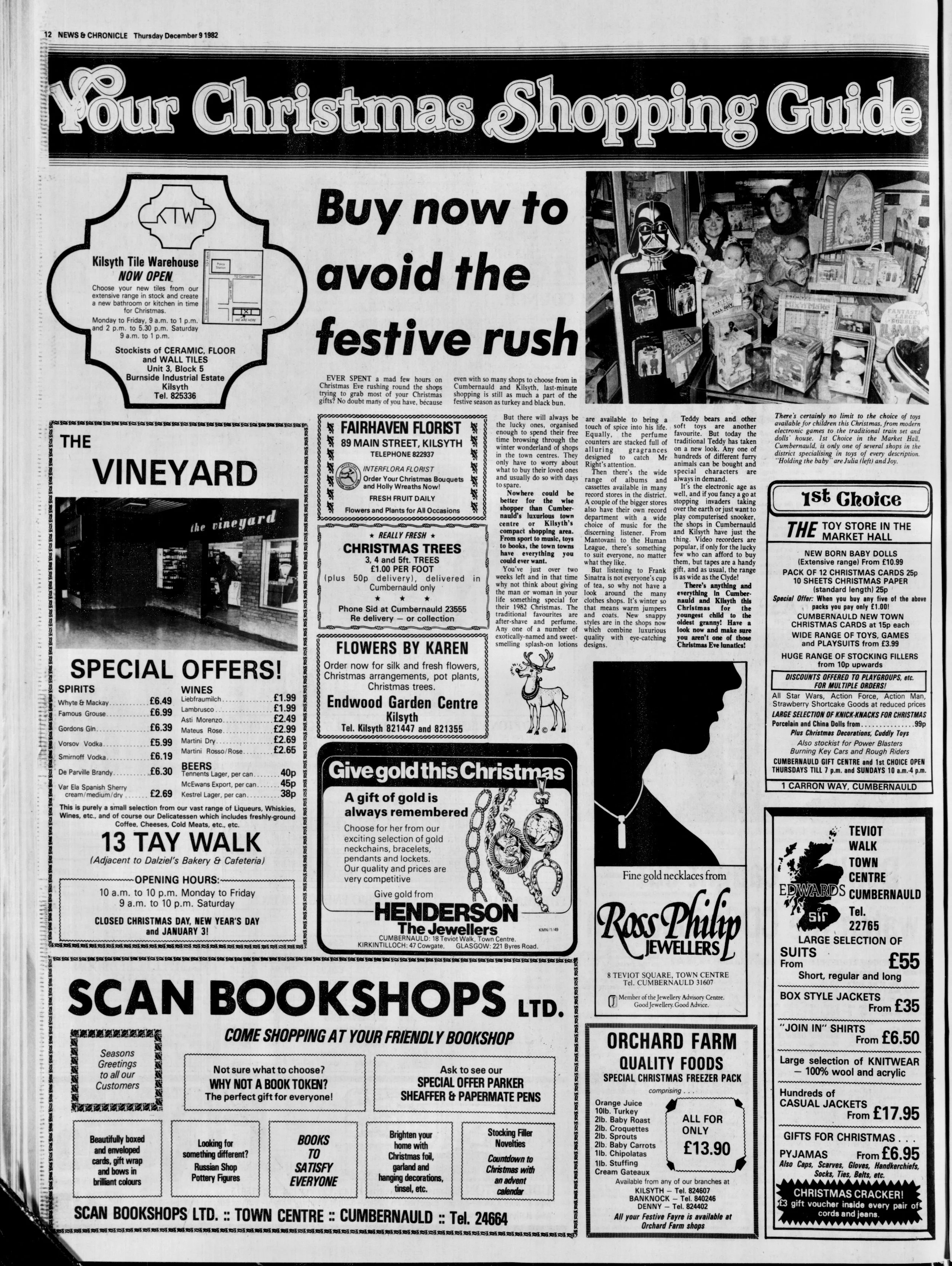 Christmas Shopping 1982