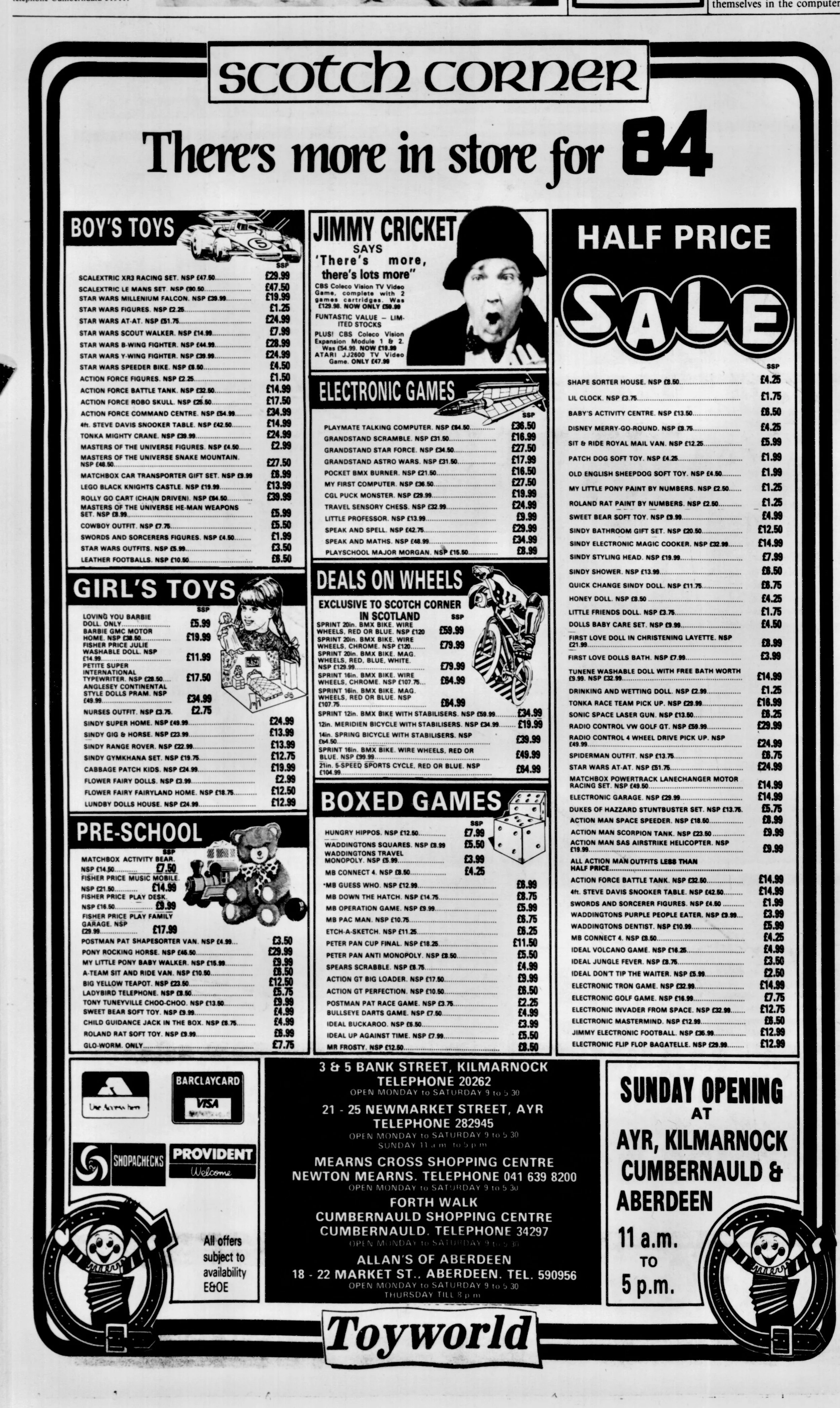 Scotch Corner Nov 1984