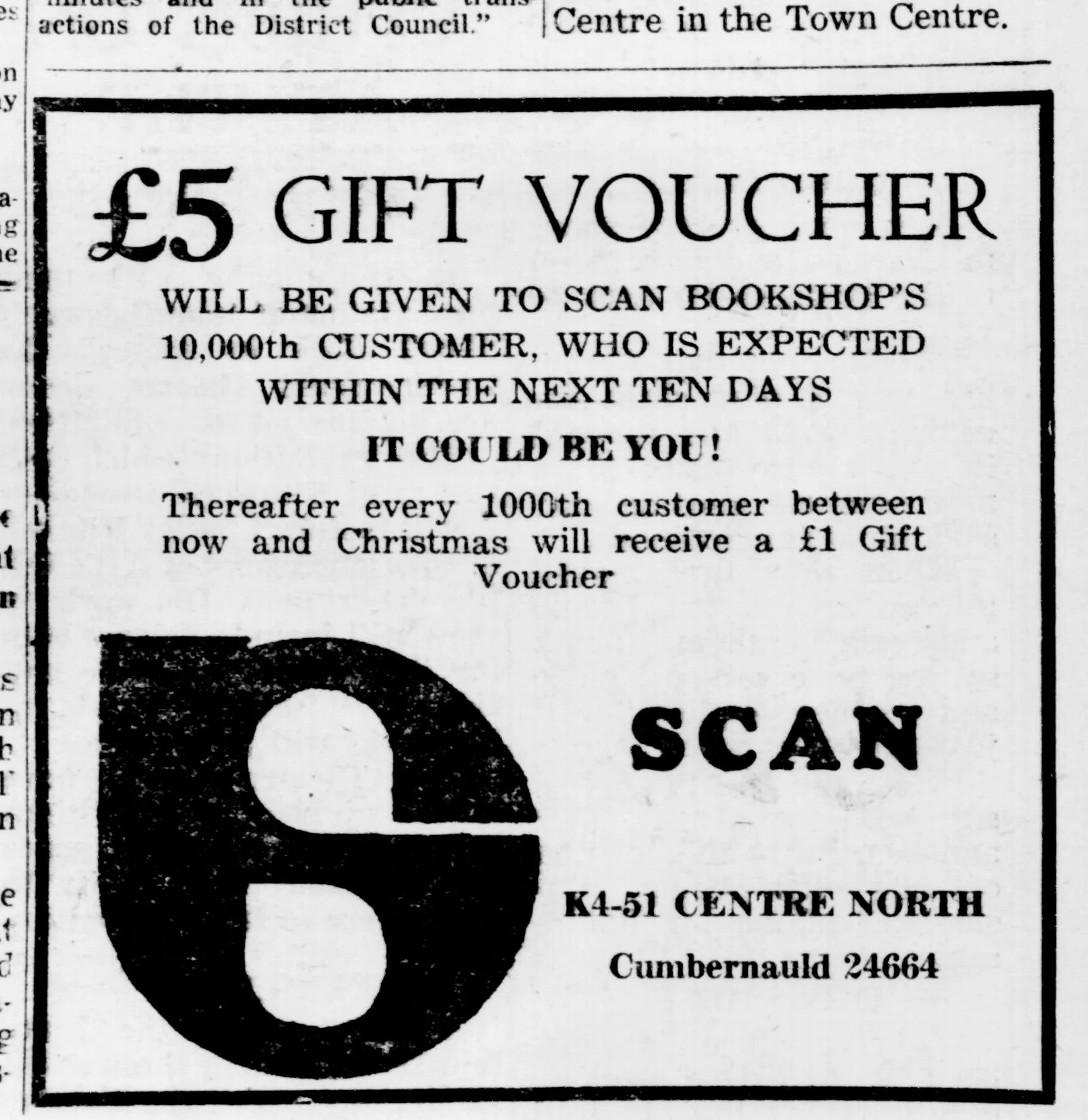 Scan Bookshop Nov 1967