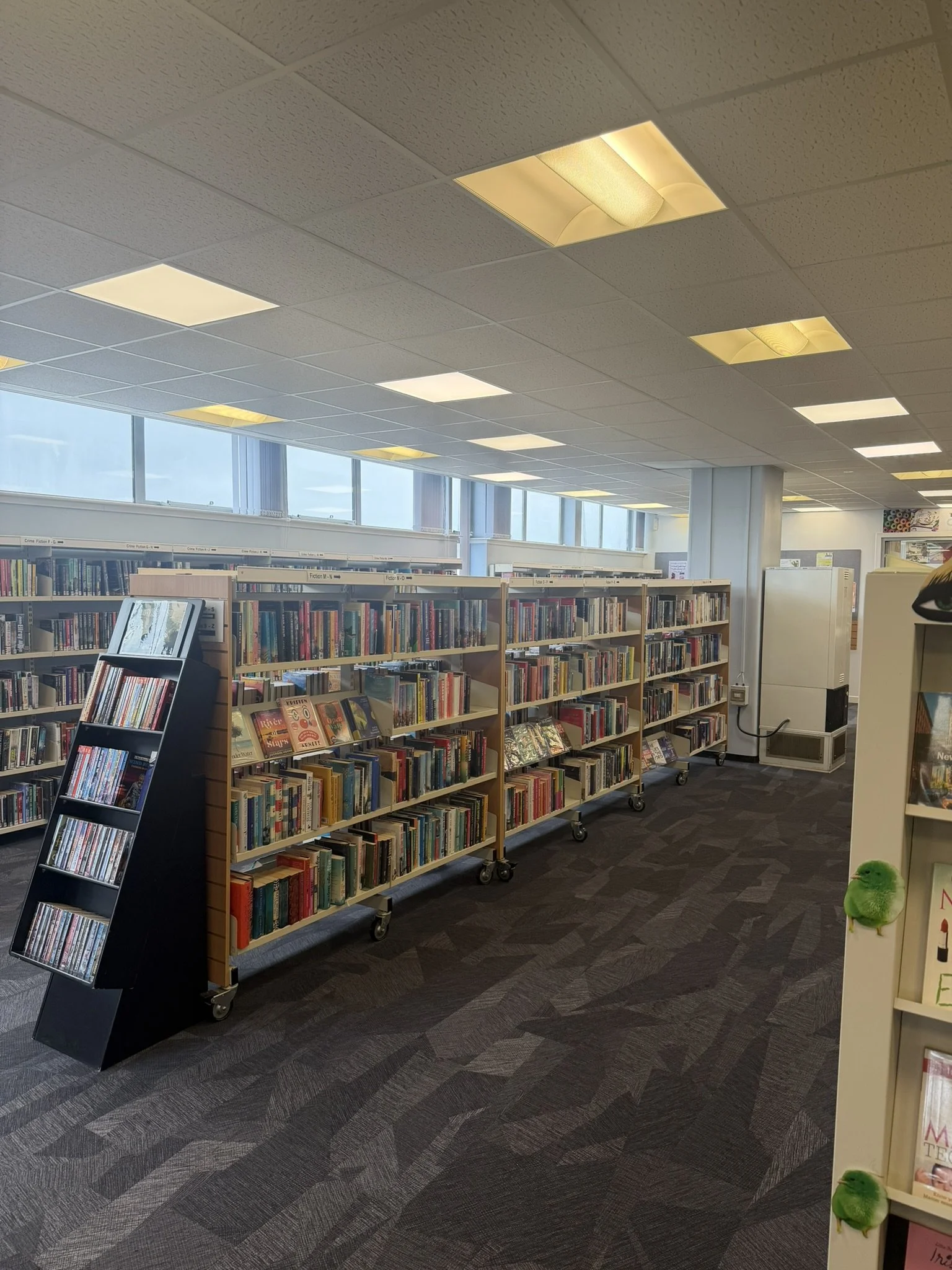 Inside library