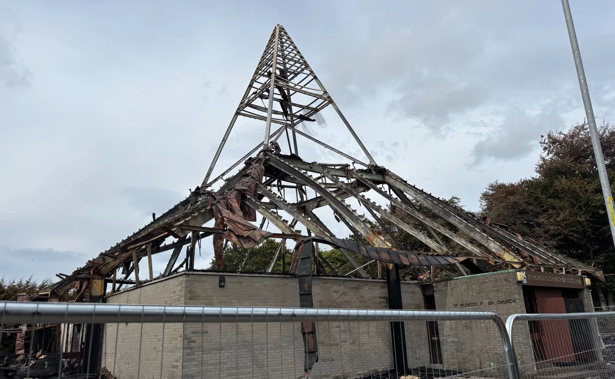 Photo taken from Church of Scotland website: https://www.churchofscotland.org.uk/news-and-events/news/articles/church-in-cumbernauld-destroyed-by-fire-to-be-replaced