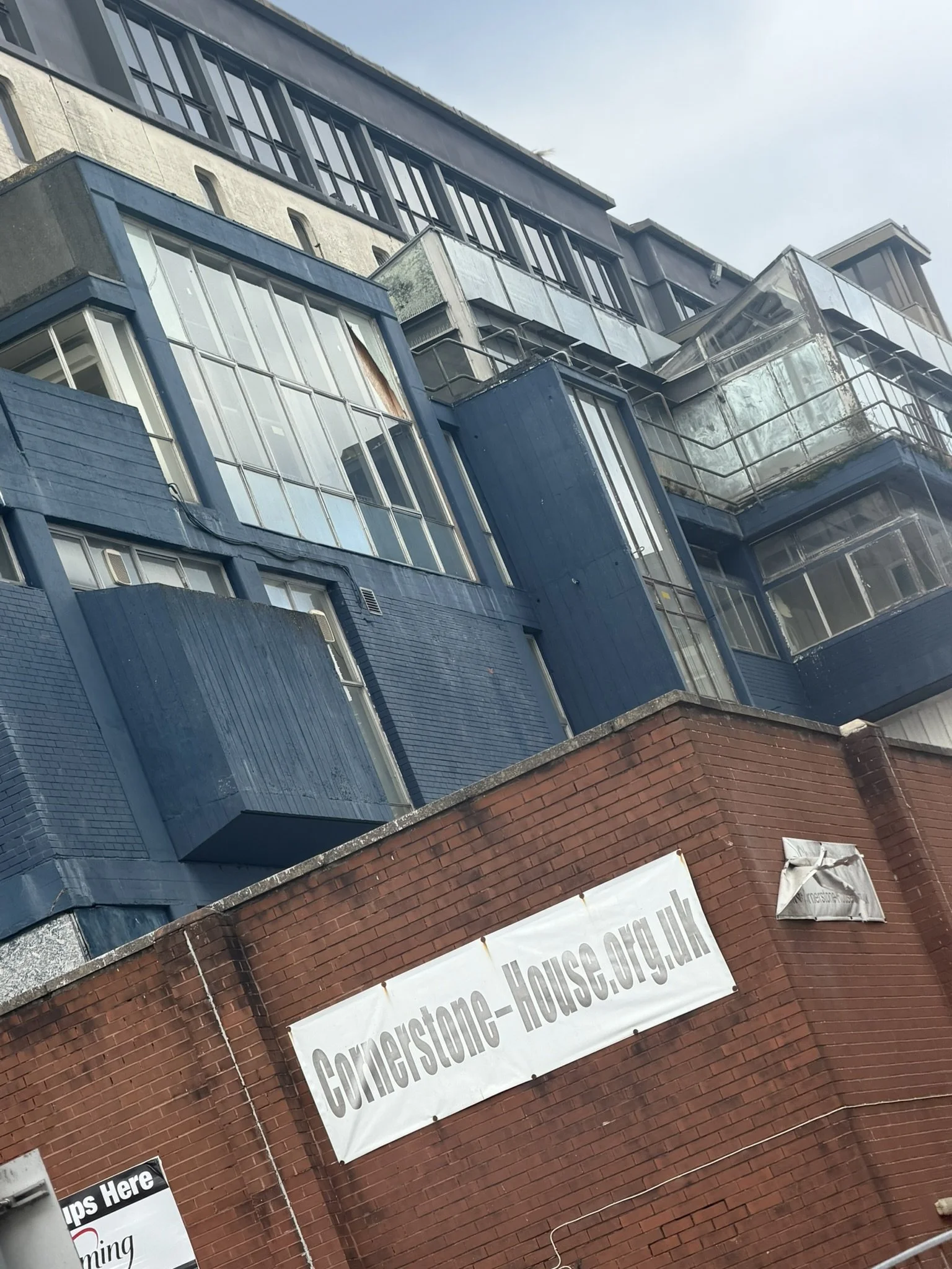 Phase 1 building from Tesco end