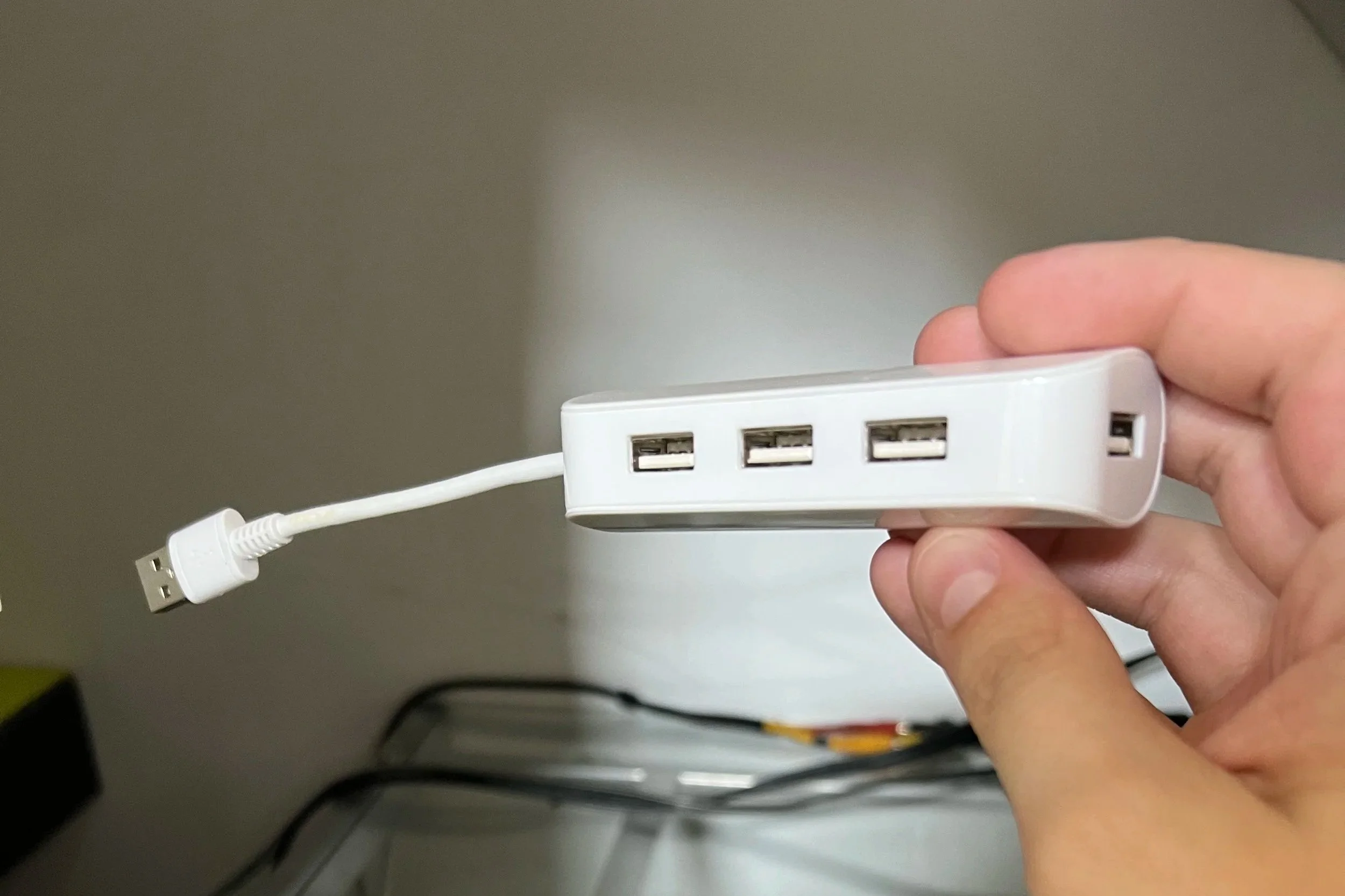4-Port USB-A Travel Hub