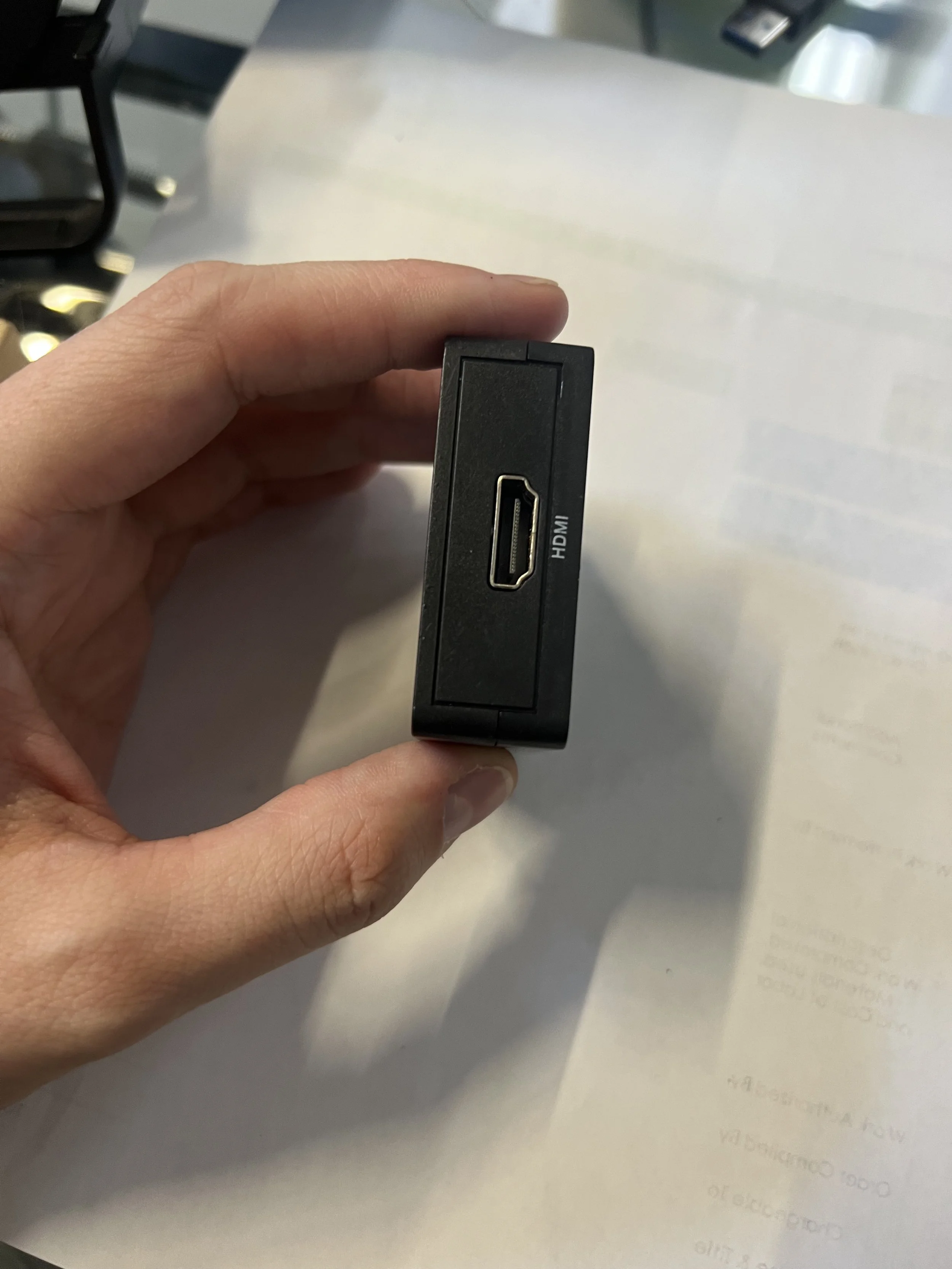 MINI AV2HDMI Up Scaler 1080P Converter.