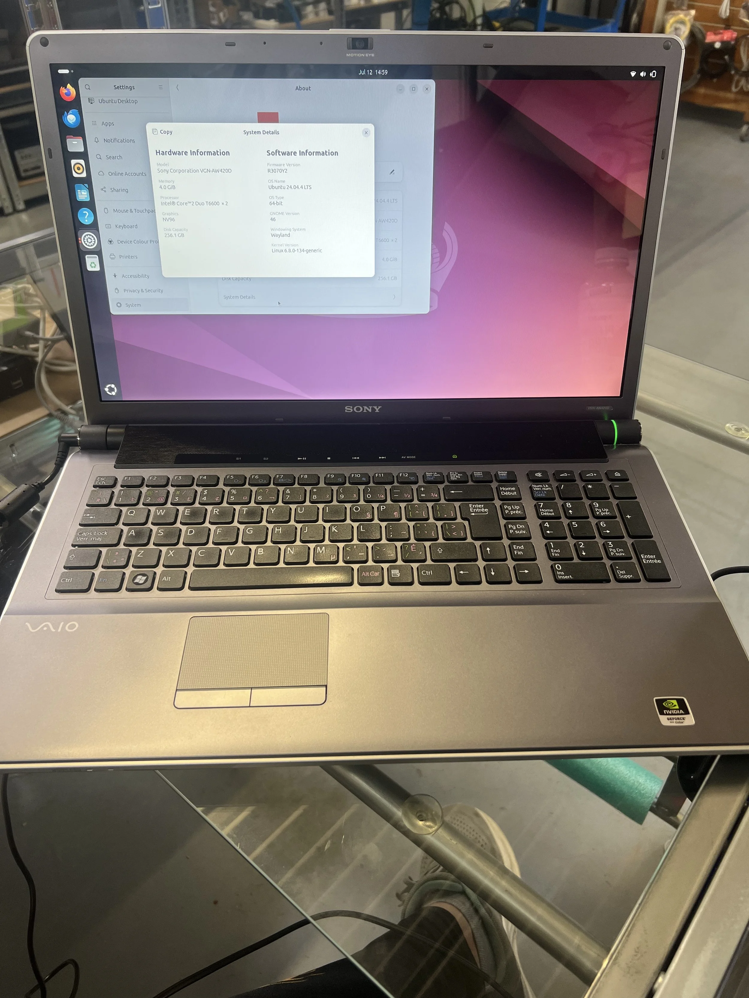 Sony Vaio Laptop
