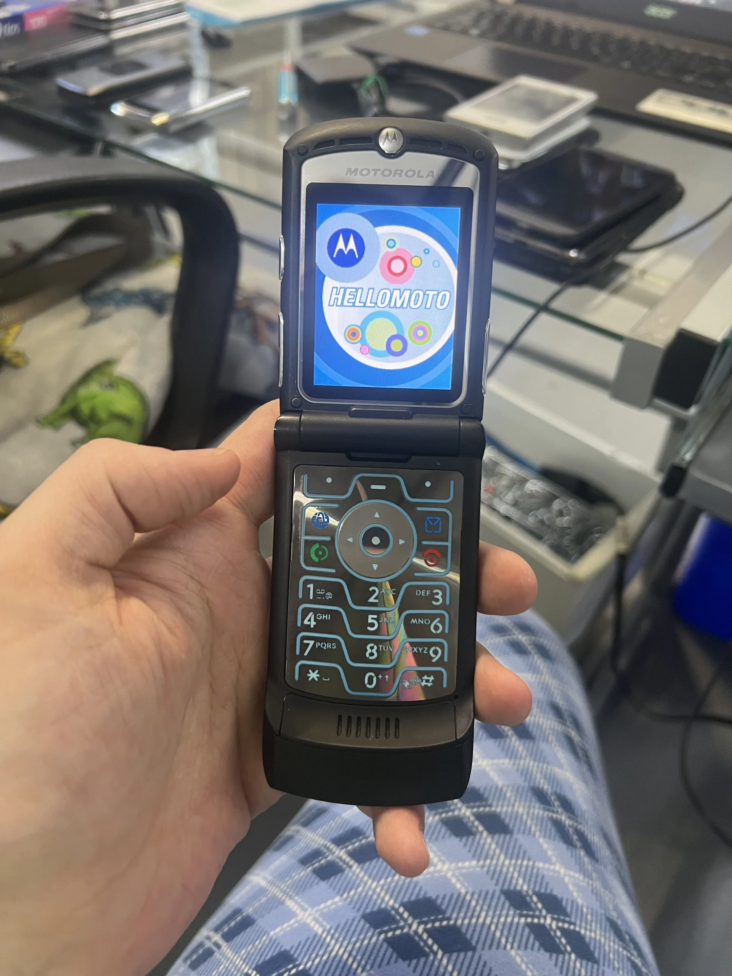 Motorola RAZR V3 Vintage Cell Phone