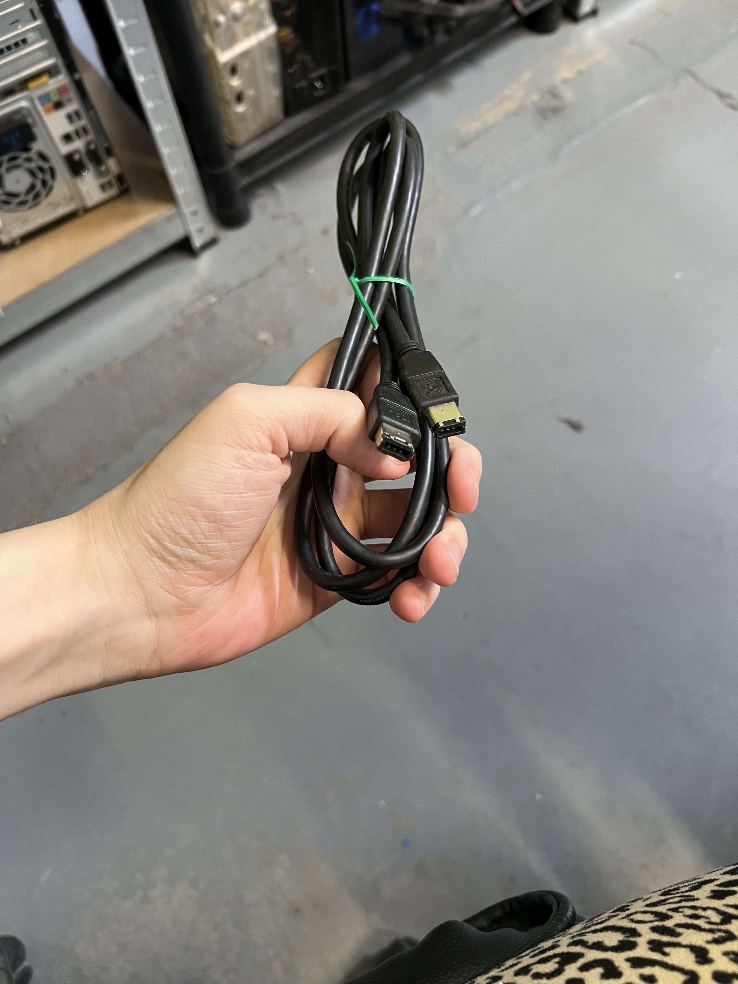 Dell PowerConnect proprietary stacking cable.
