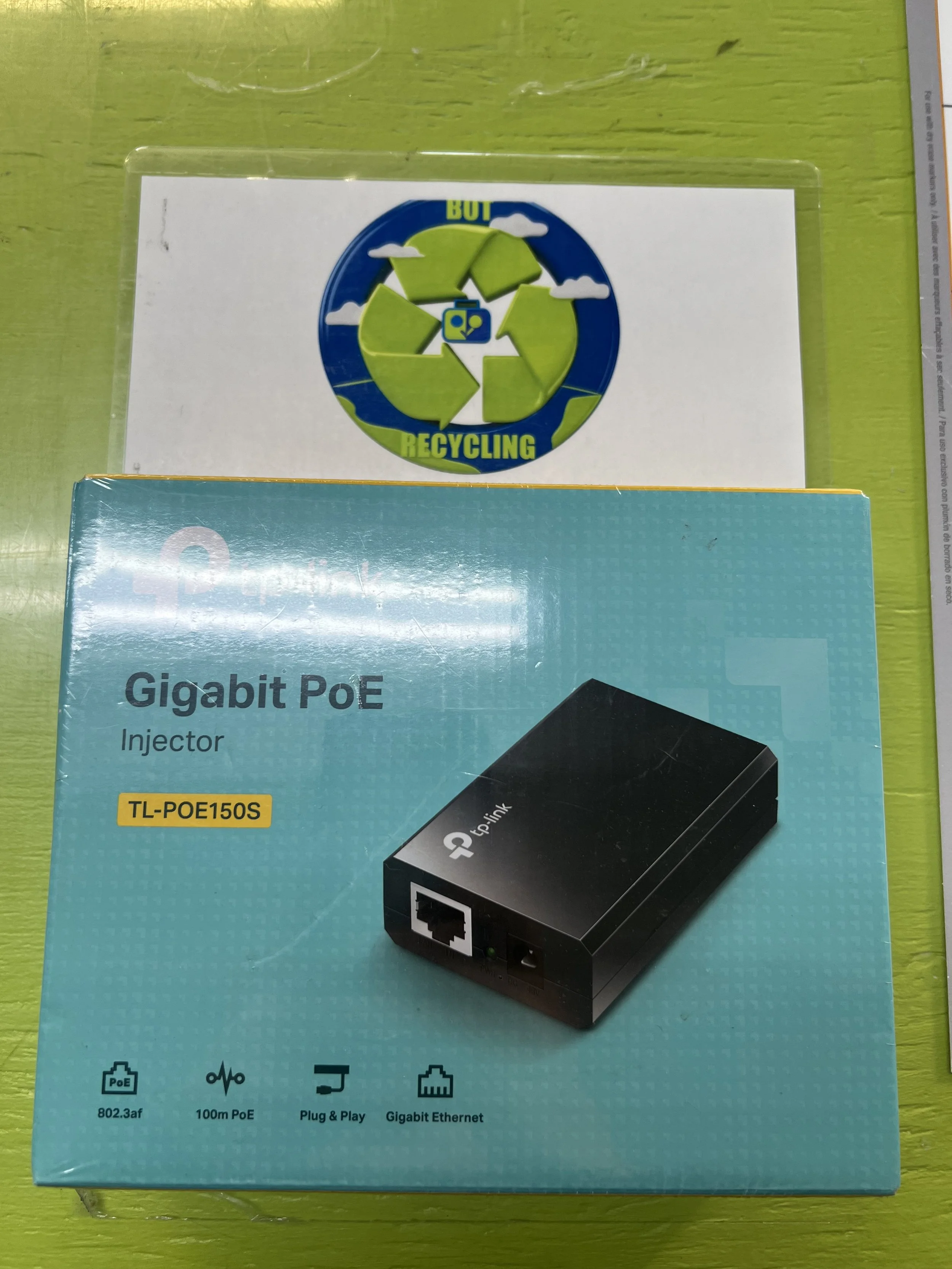 TP-Link TL-POE150S Gigabit PoE Injector