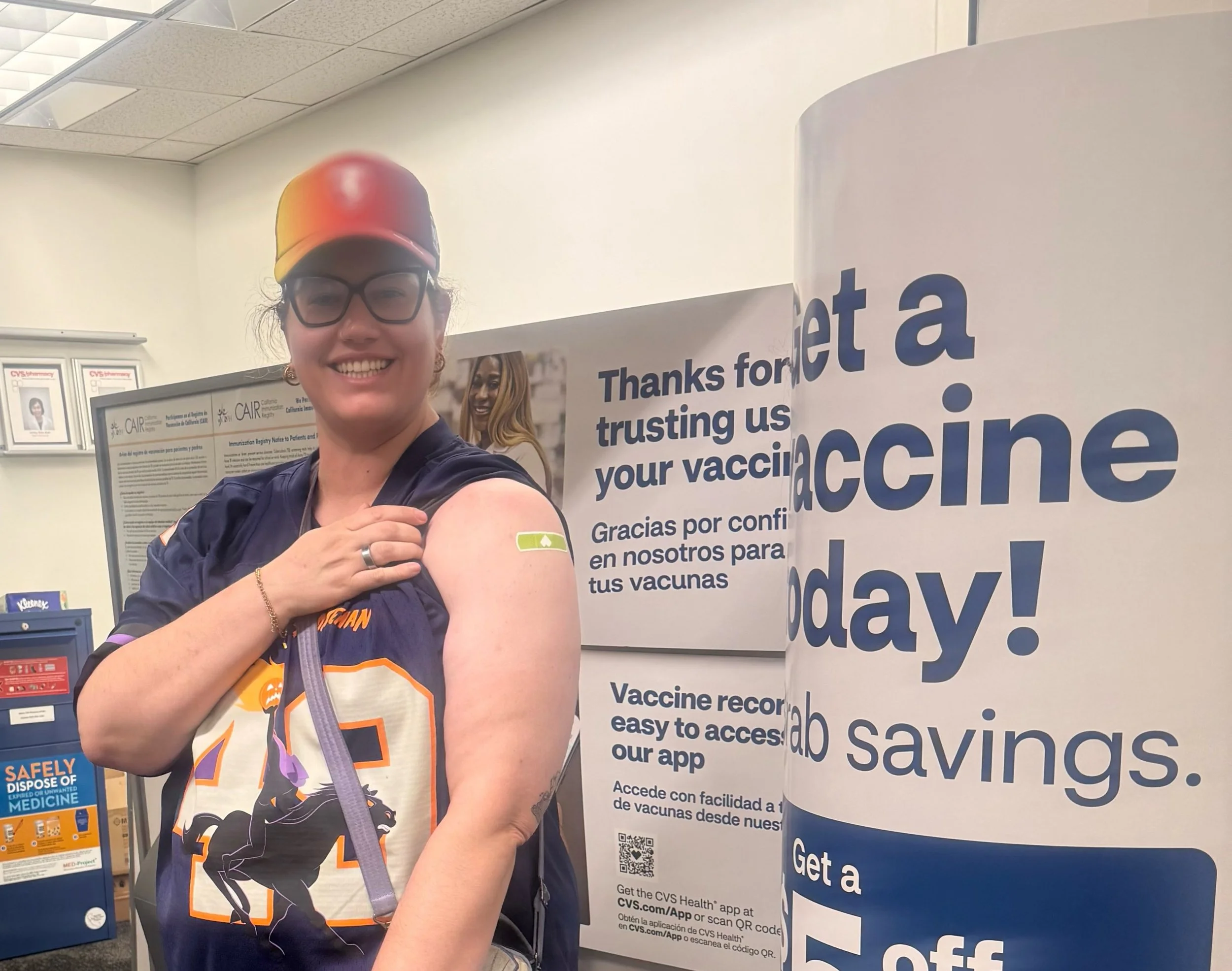Better safe than sorry! 

#vaccinated #safetyfirst #protect #bagleyforlesd