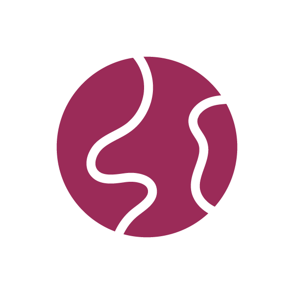 Illustration of a stylized globe