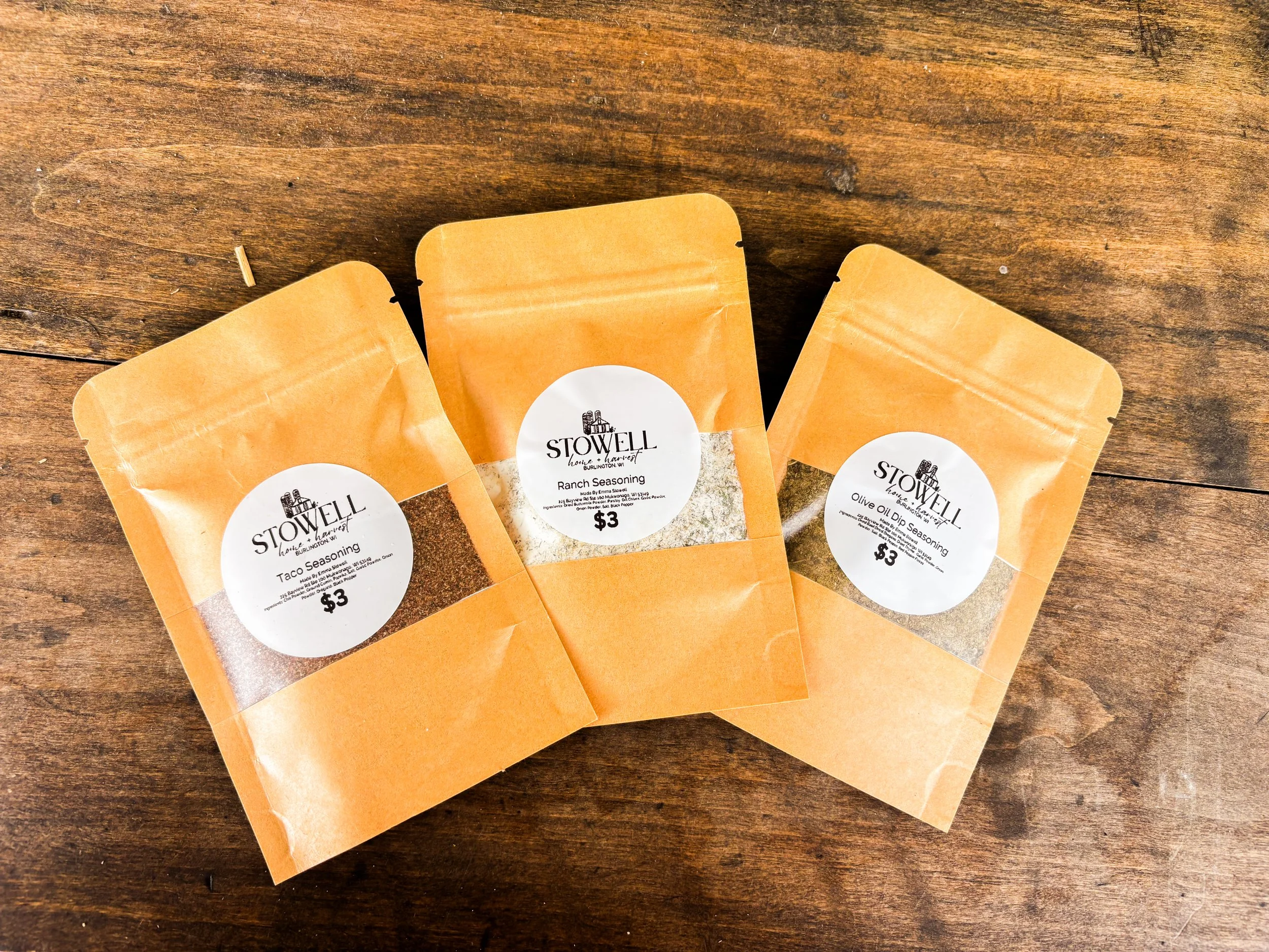 Spice Packets