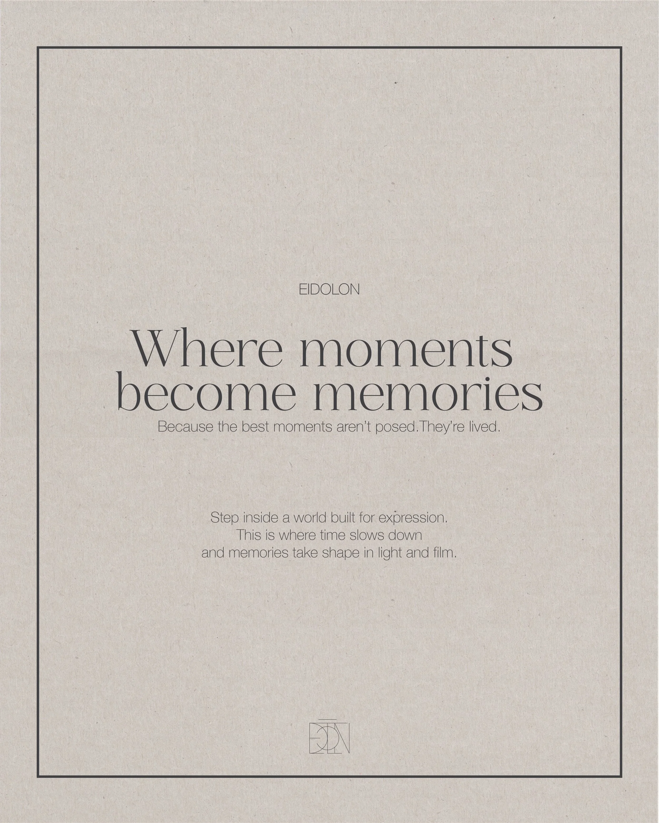 Where moments become memories.

&Gamma;&iota;&alpha;&tau;ί &omicron;&iota; &kappa;&alpha;&lambda;ύ&tau;&epsilon;&rho;&epsilon;&sigmaf; &sigma;&tau;&iota;&gamma;&mu;έ&sigmaf; &delta;&epsilon;&nu; &pi;&omicron;&zeta;ά&rho;&omicron;&upsilon;&nu;. &Zeta;