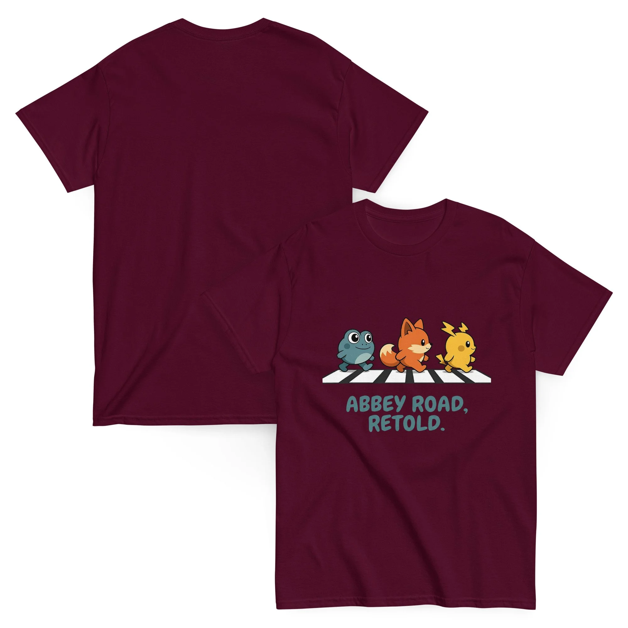 Abbey Road Retold classic tee