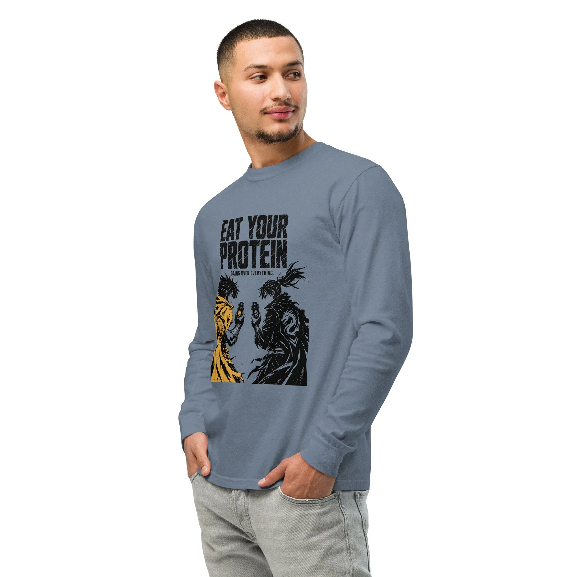 Eat Your Protein long-sleeve shirt