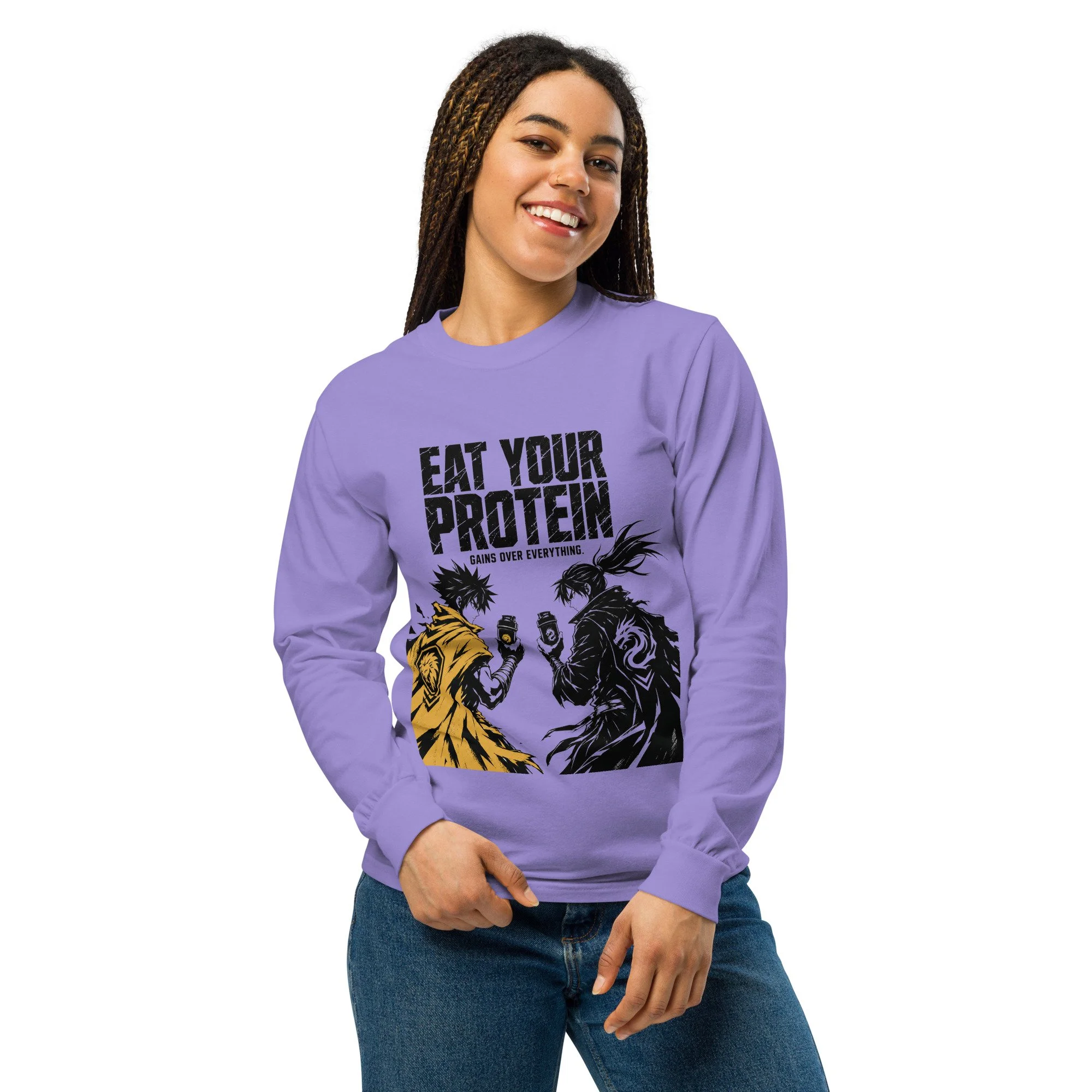 Eat Your Protein long-sleeve shirt