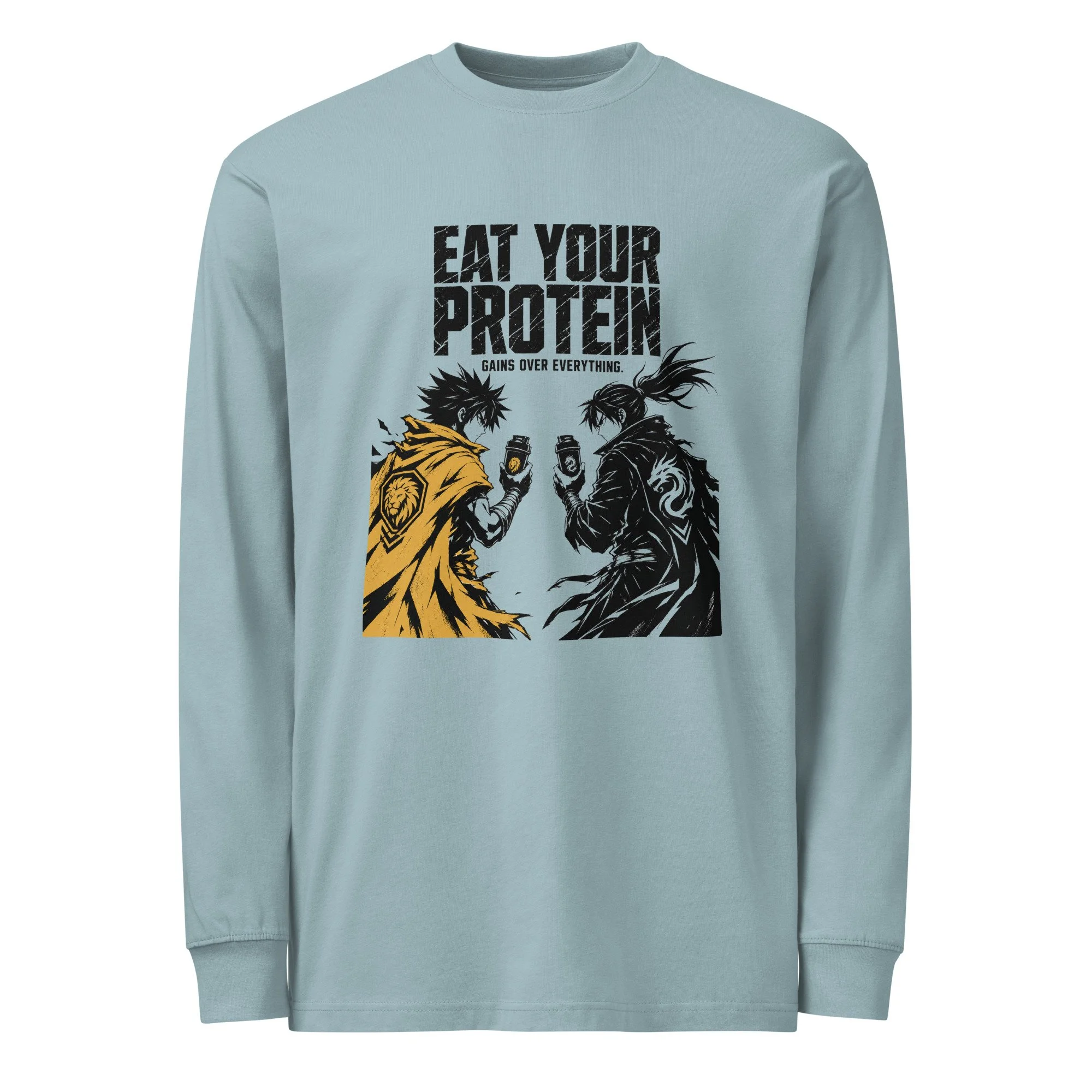 Eat Your Protein Men's long sleeve t-shirt
