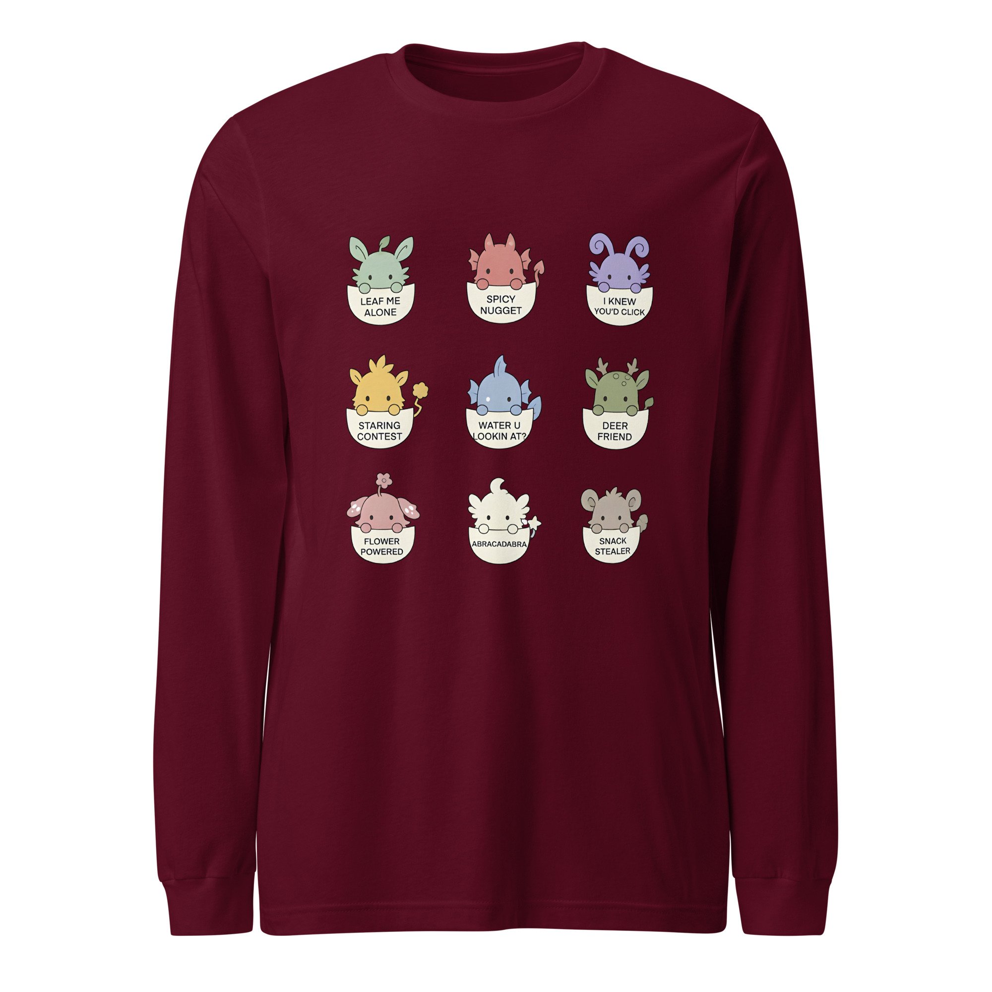 Anime Characters Long Sleeve Tee