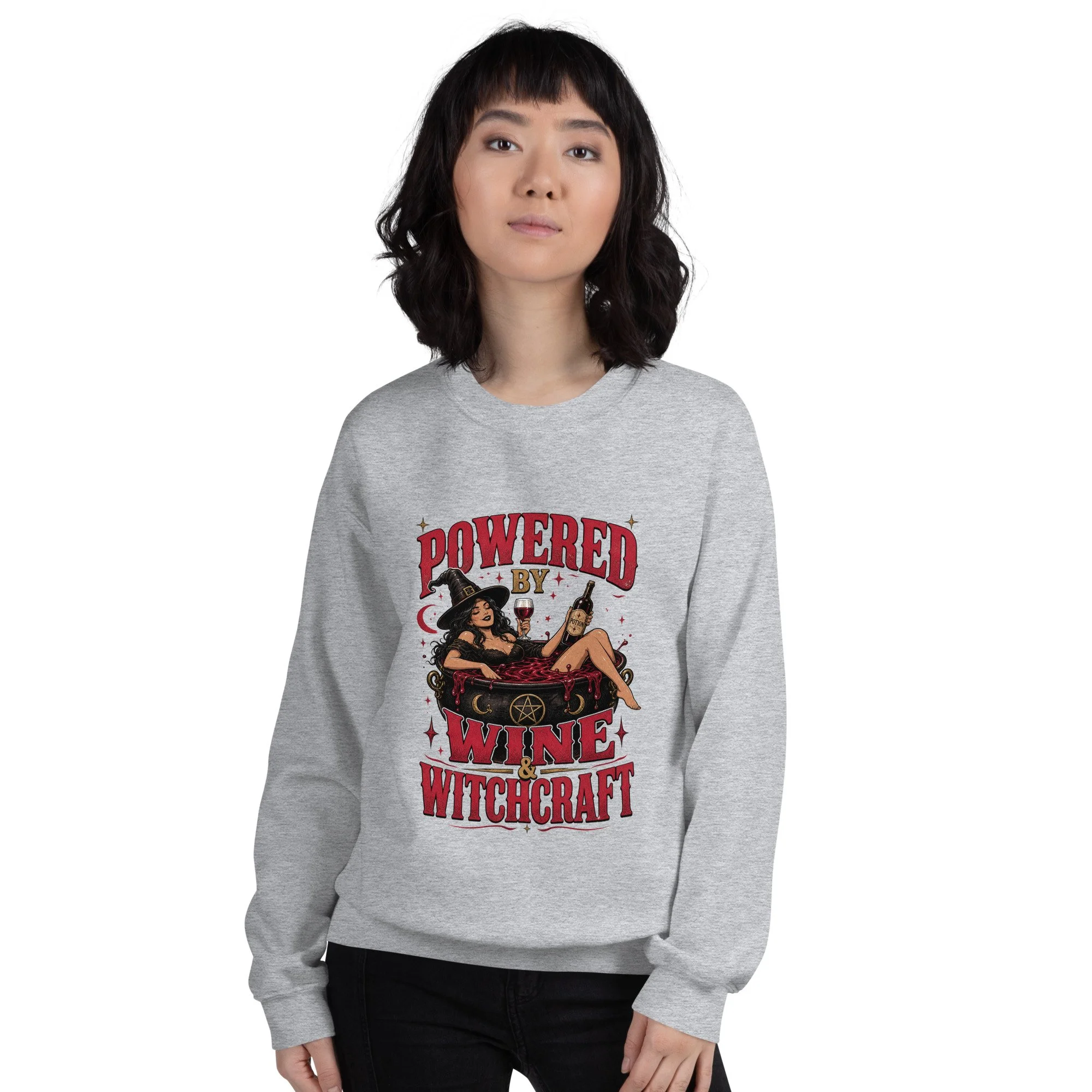 Wine & Witchcraft Unisex Sweatshirt