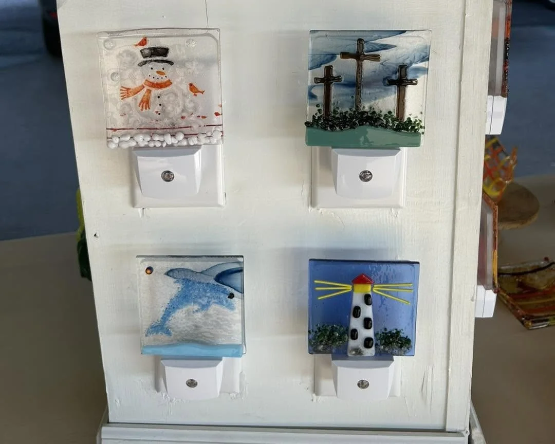 Light Up the Night: Fused Glass Nightlight
