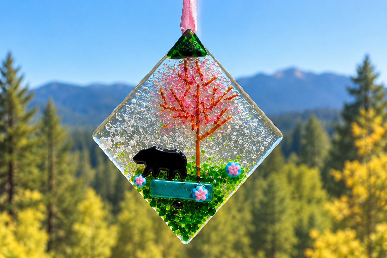 Catch the Light: Fused Glass Suncatcher