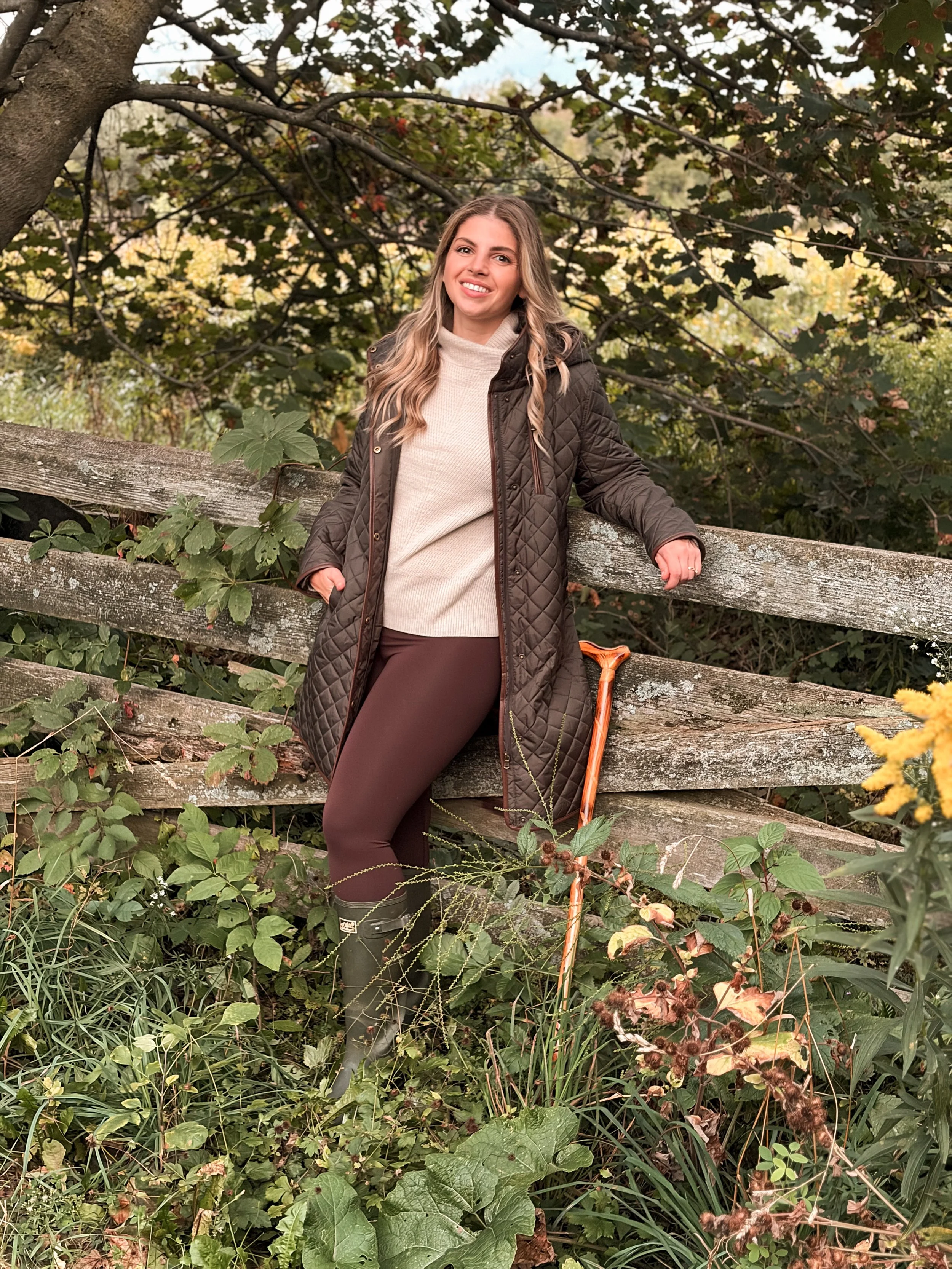 Styling classic outerwear against the changing seasons of Southern Ontario.