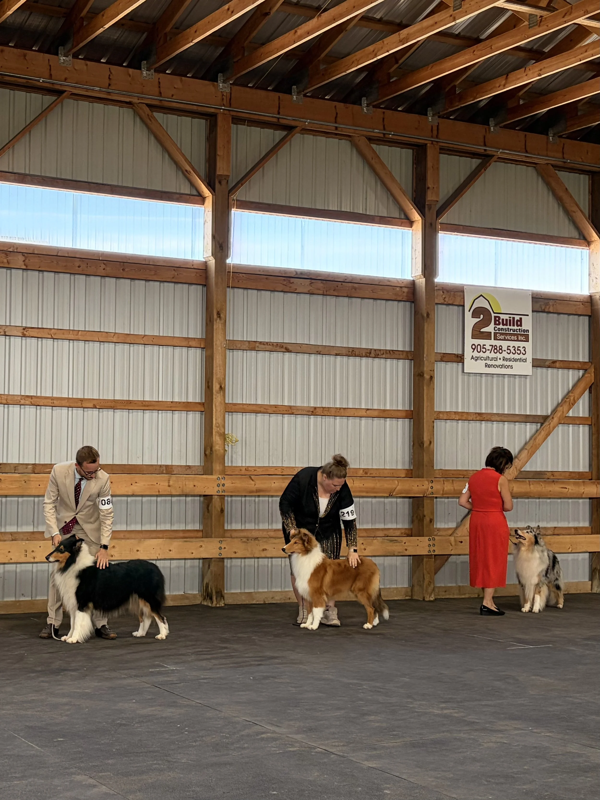 Dog Show at the west niagara fairgrounds