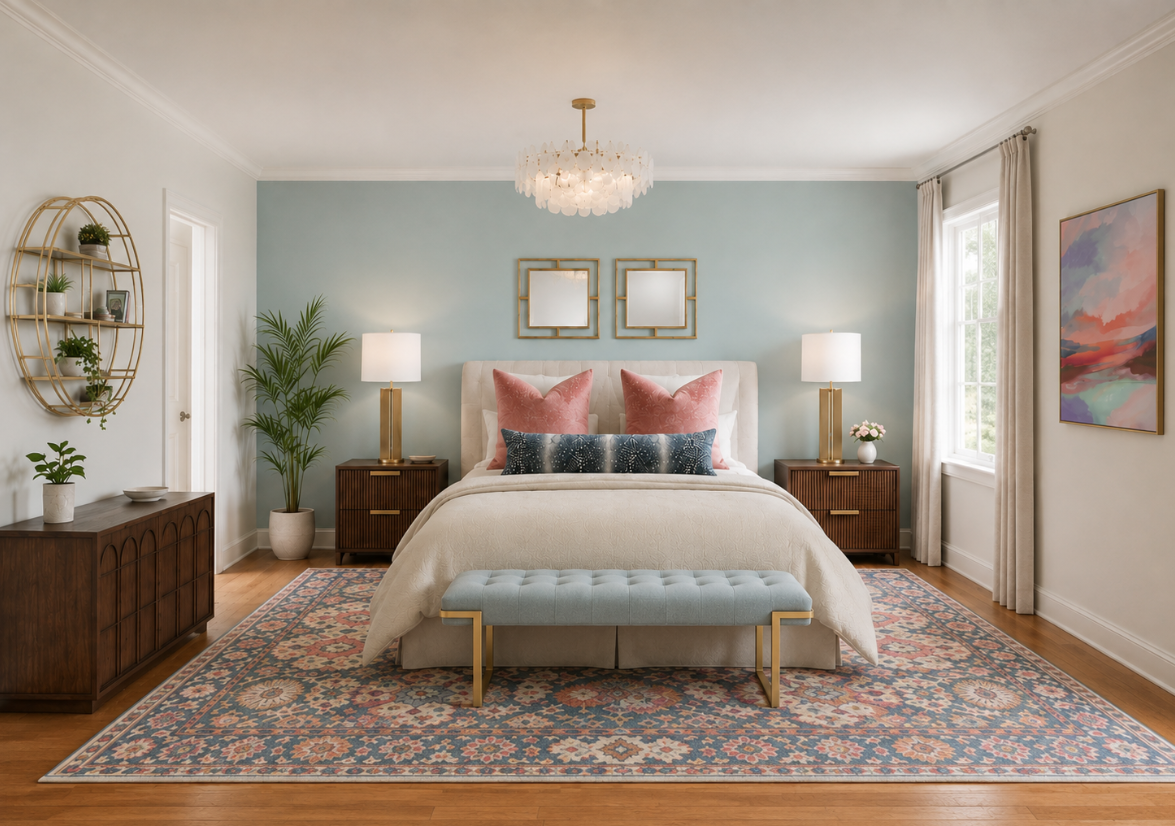 Transitional Glam Paradise