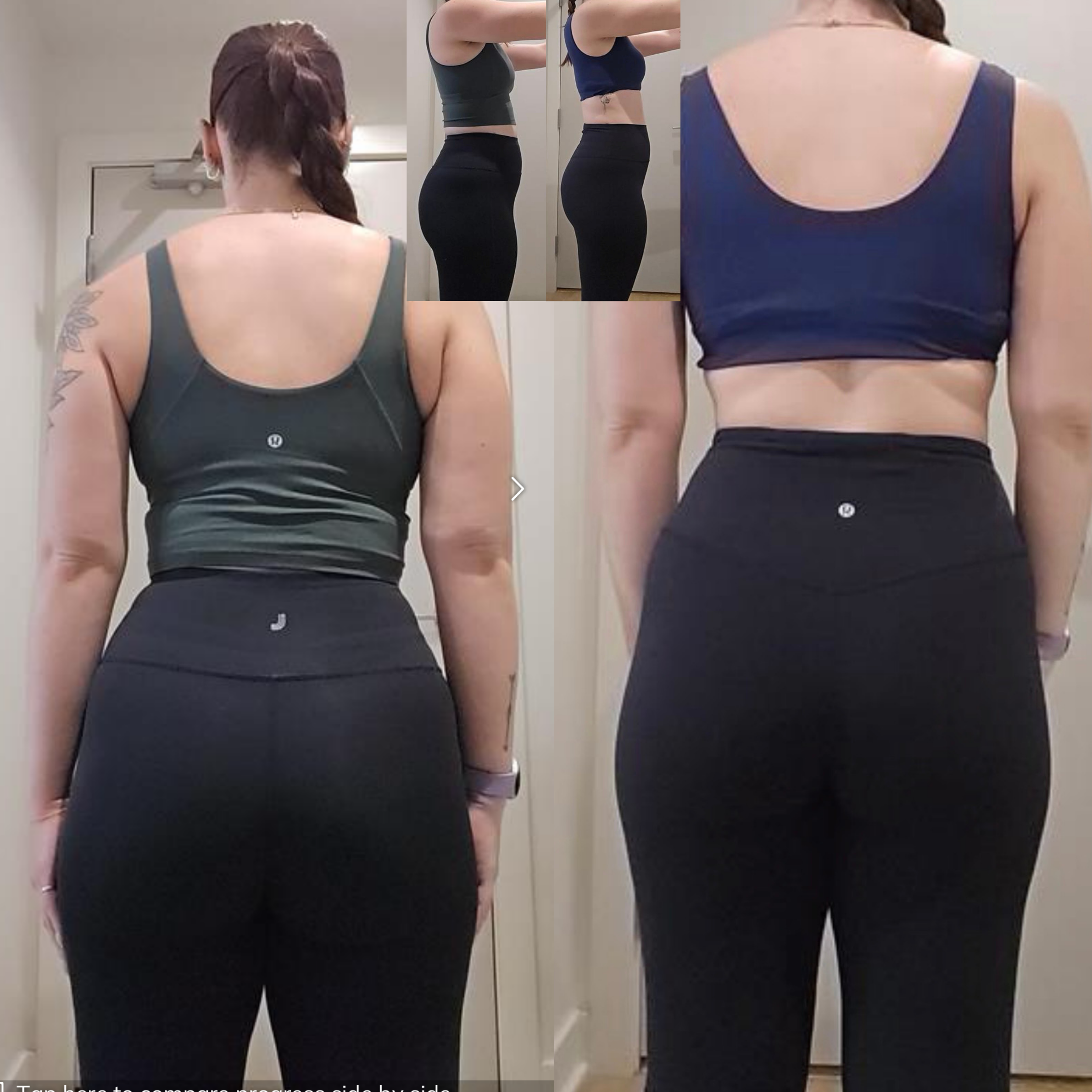 ARVAYA client strength and body composition transformation.