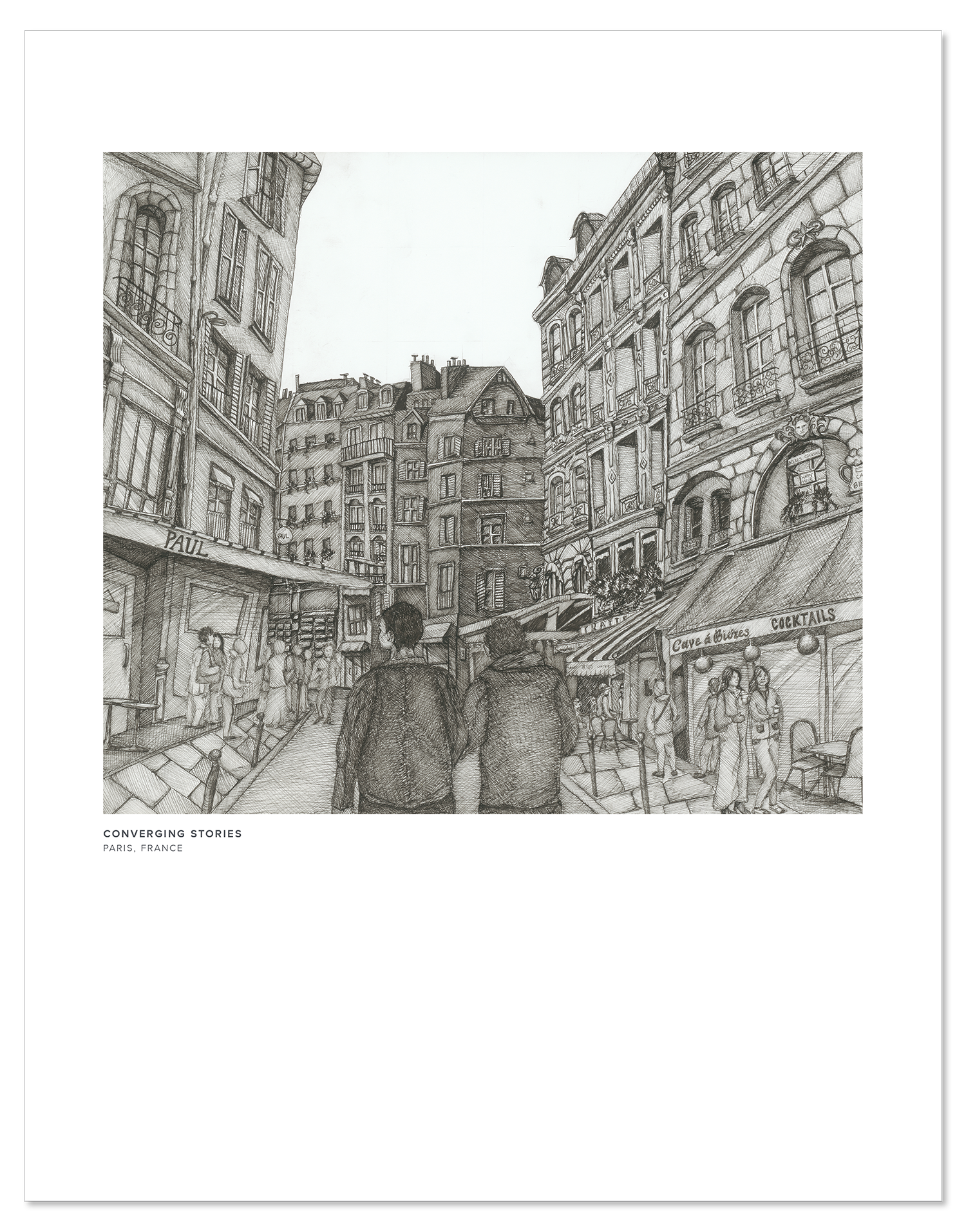 Converging Stories - Print