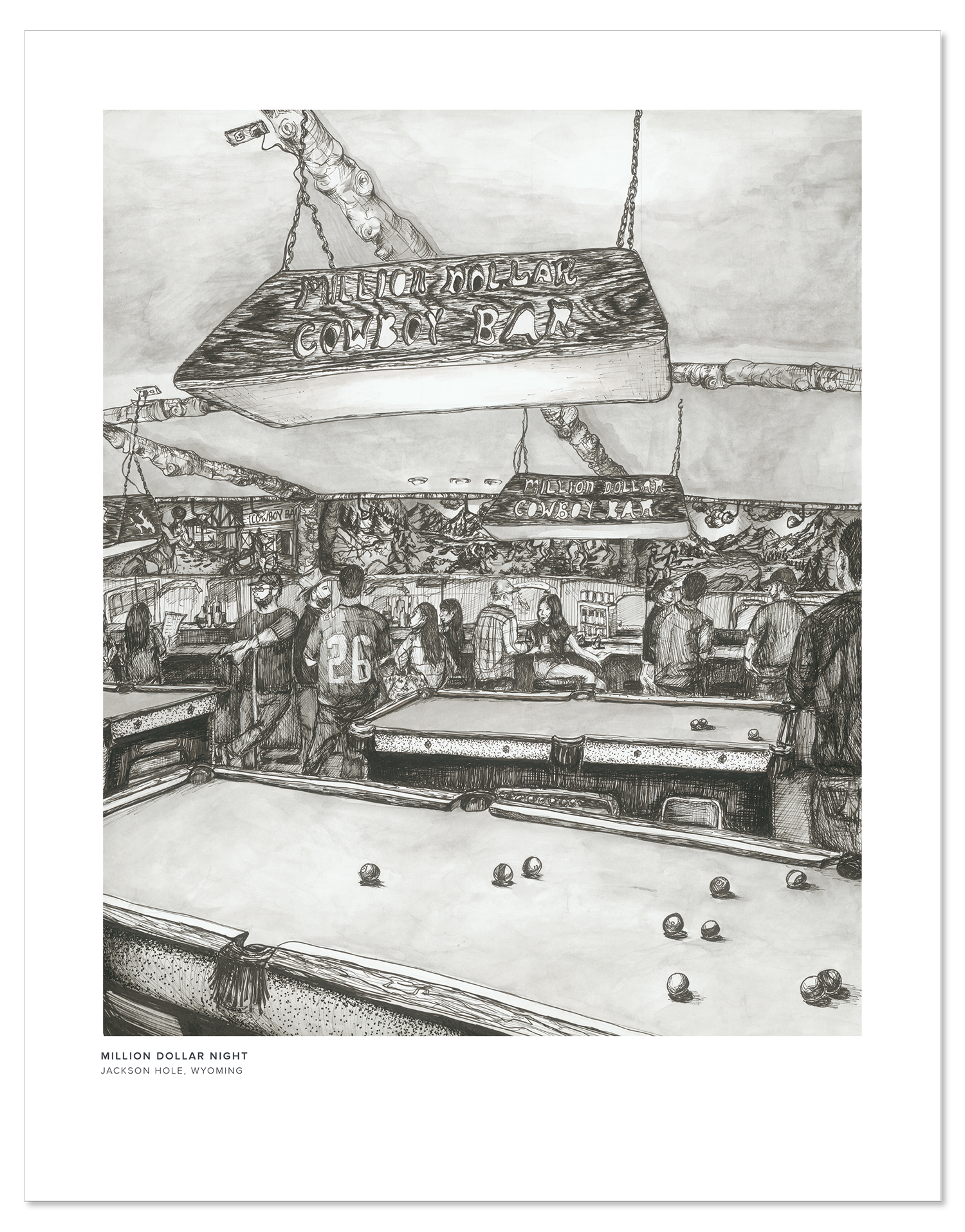 Million Dollar Night - Print